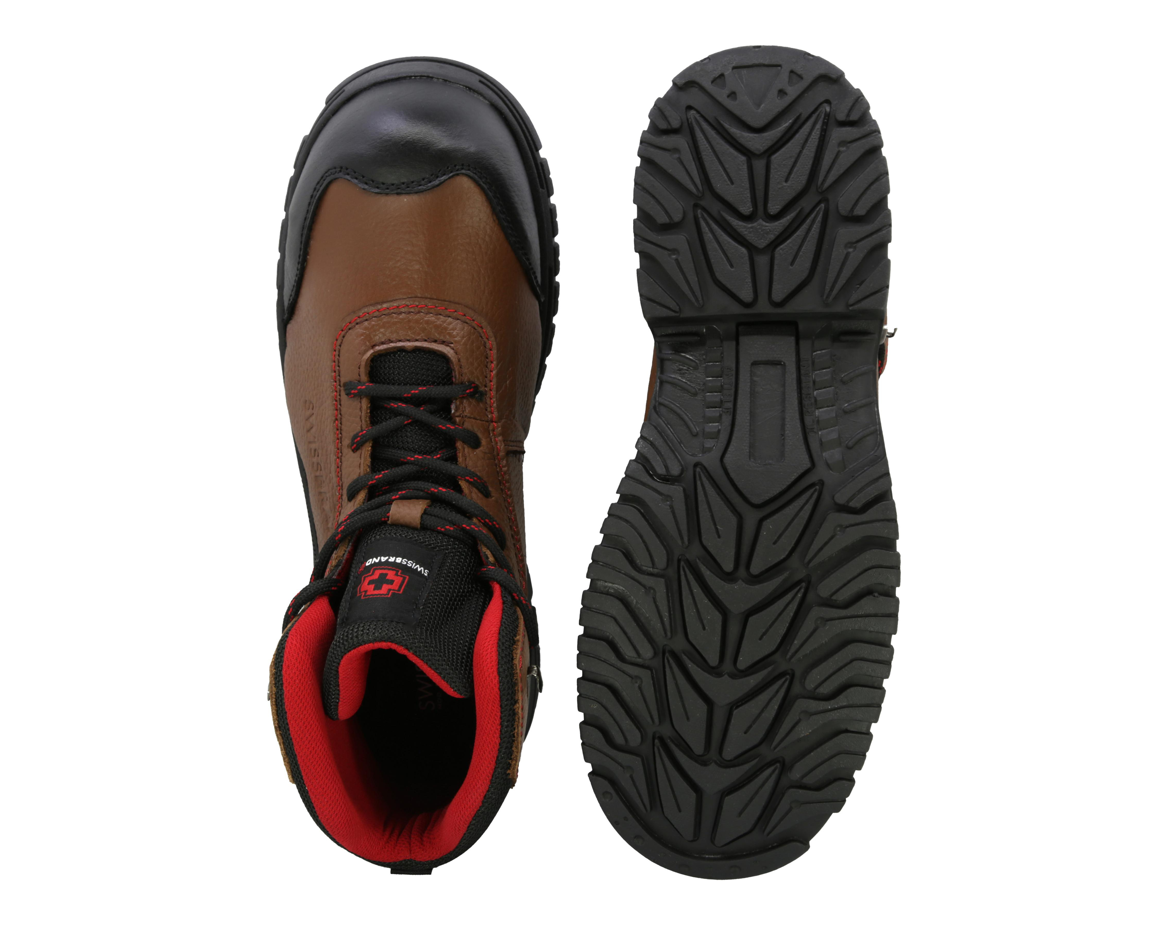 Foto 3 pulgar | Botas de Trabajo Swissbrand de Piel para Hombre