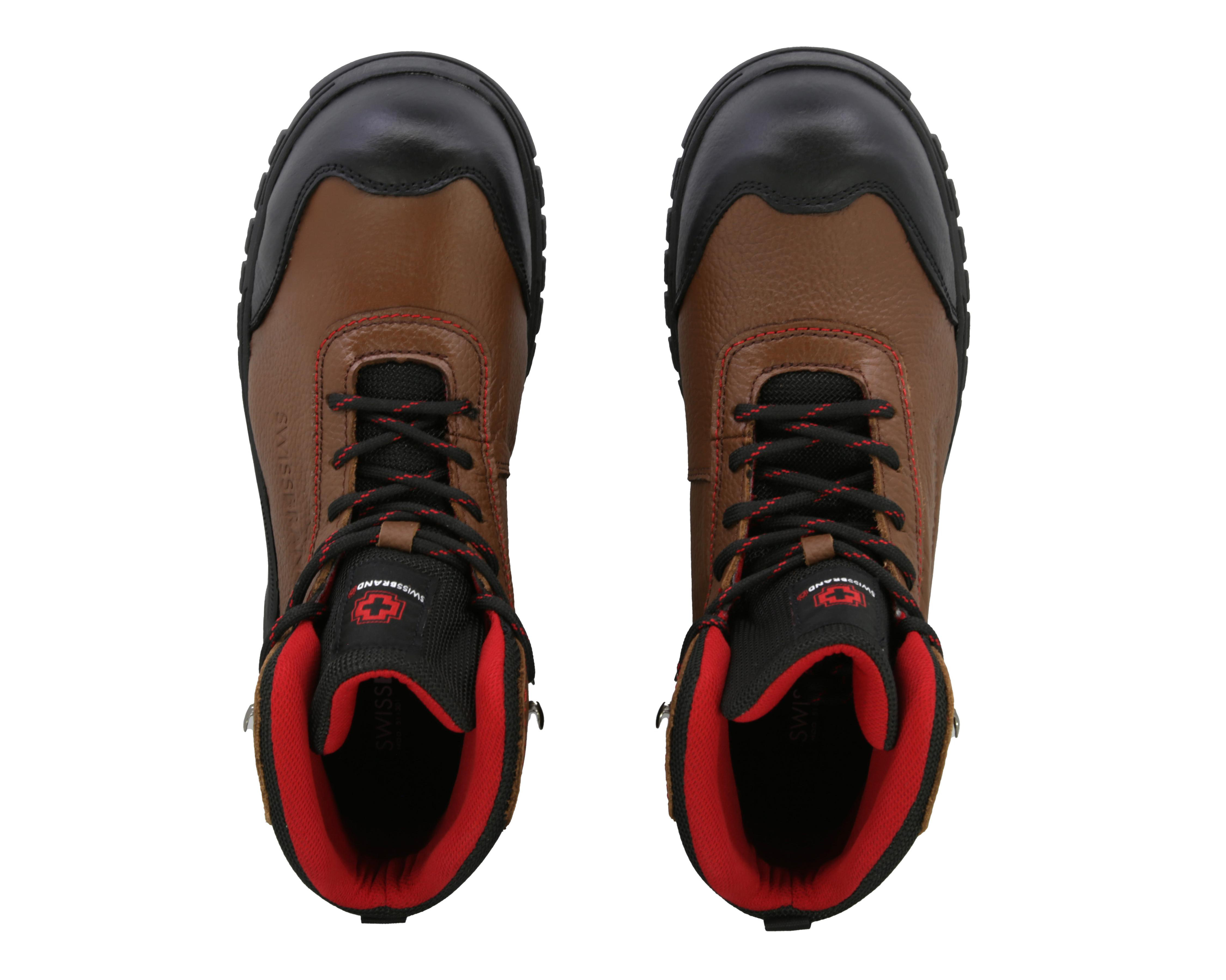 Foto 4 pulgar | Botas de Trabajo Swissbrand de Piel para Hombre