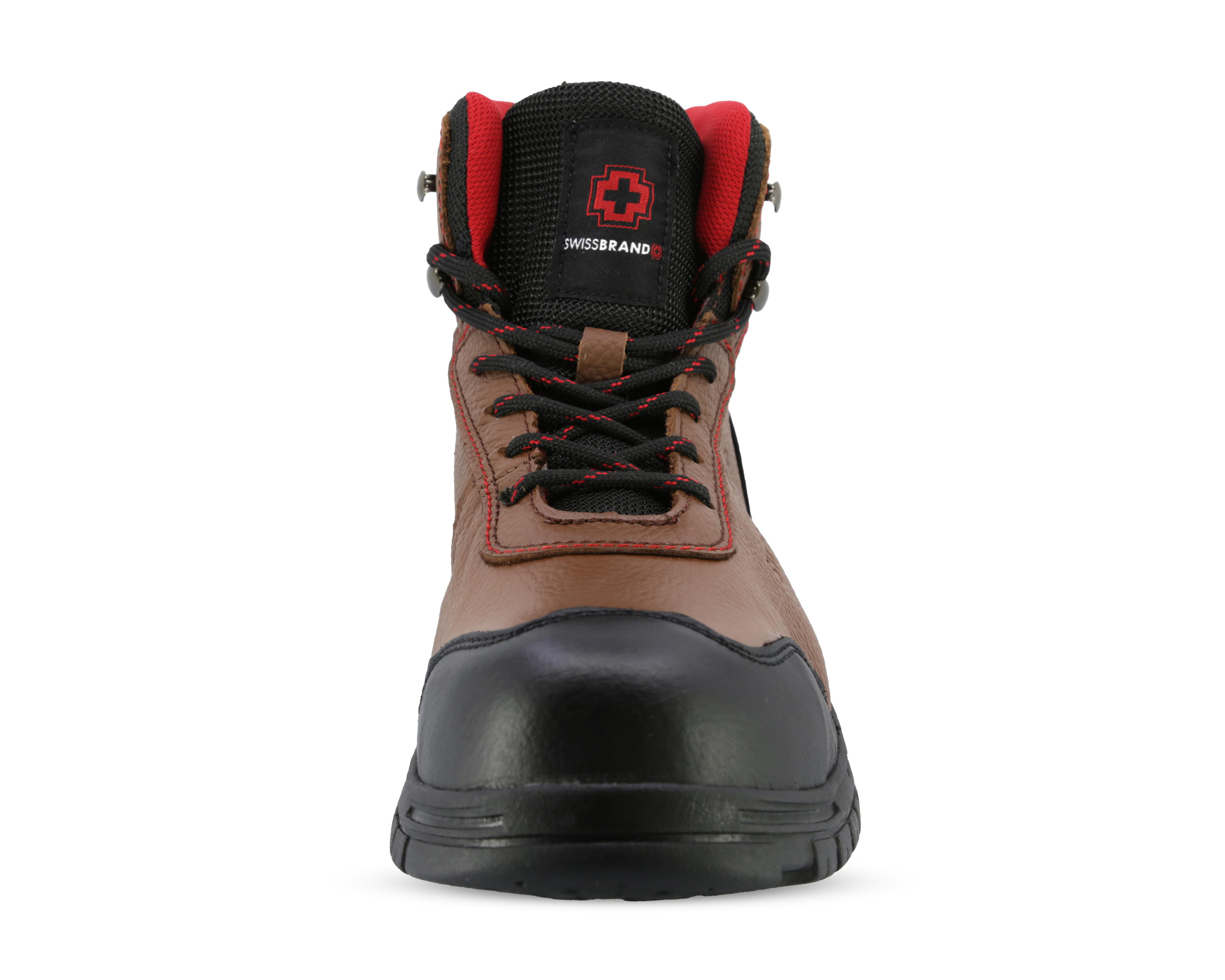 Foto 6 pulgar | Botas de Trabajo Swissbrand de Piel para Hombre
