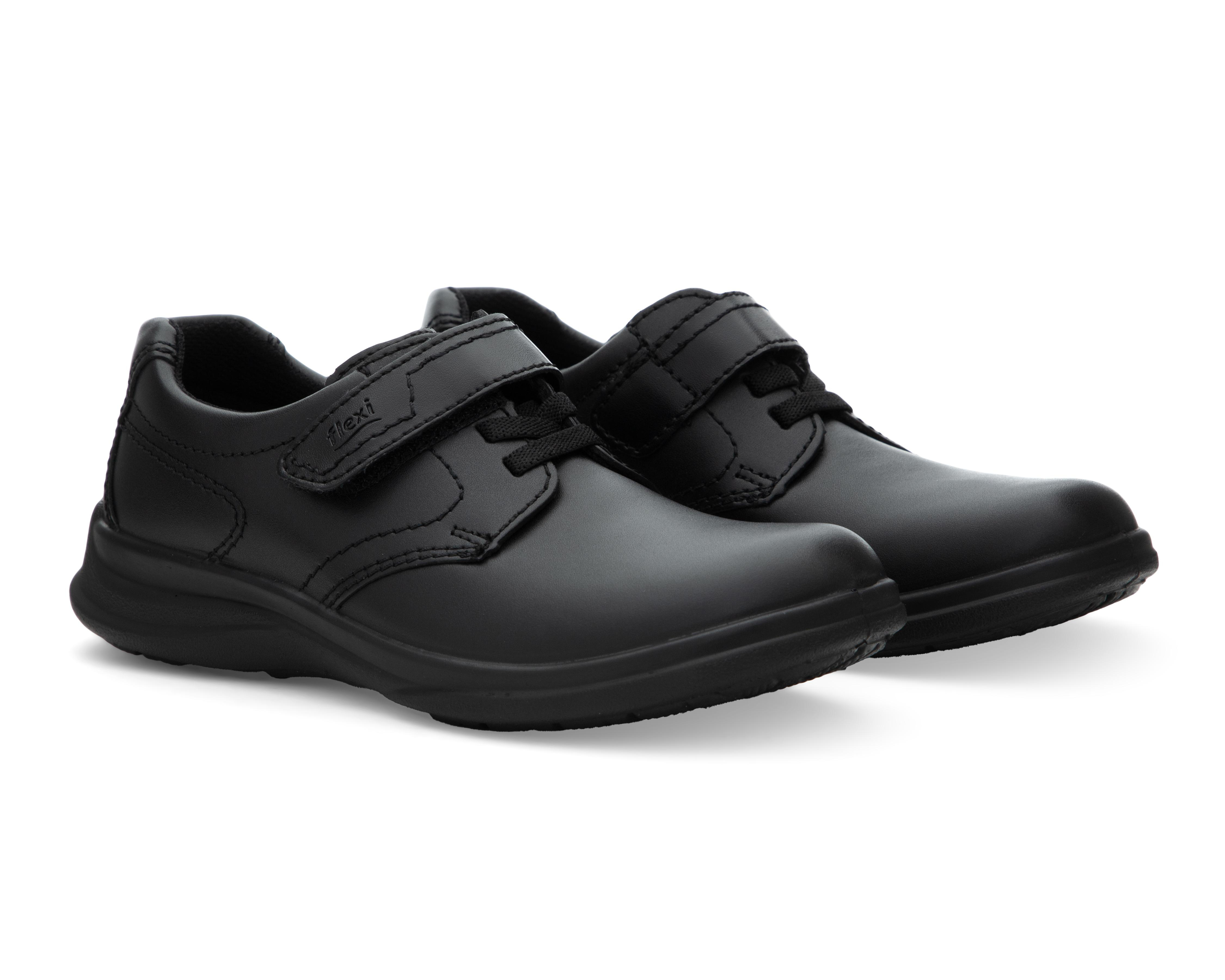 Foto 1 | Zapatos Escolares Flexi de Piel para Niño