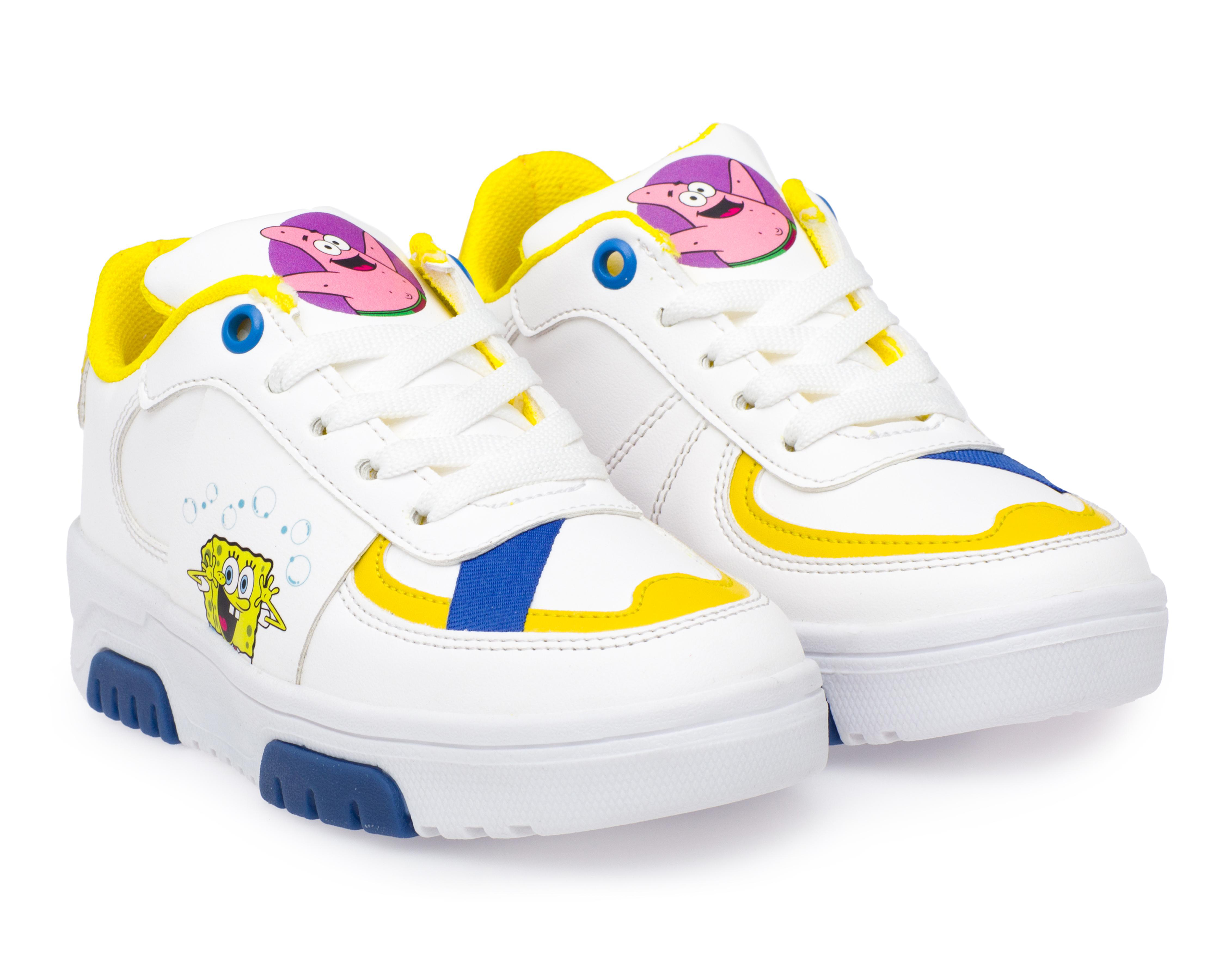 Tenis Casuales Bob Esponja para Niño