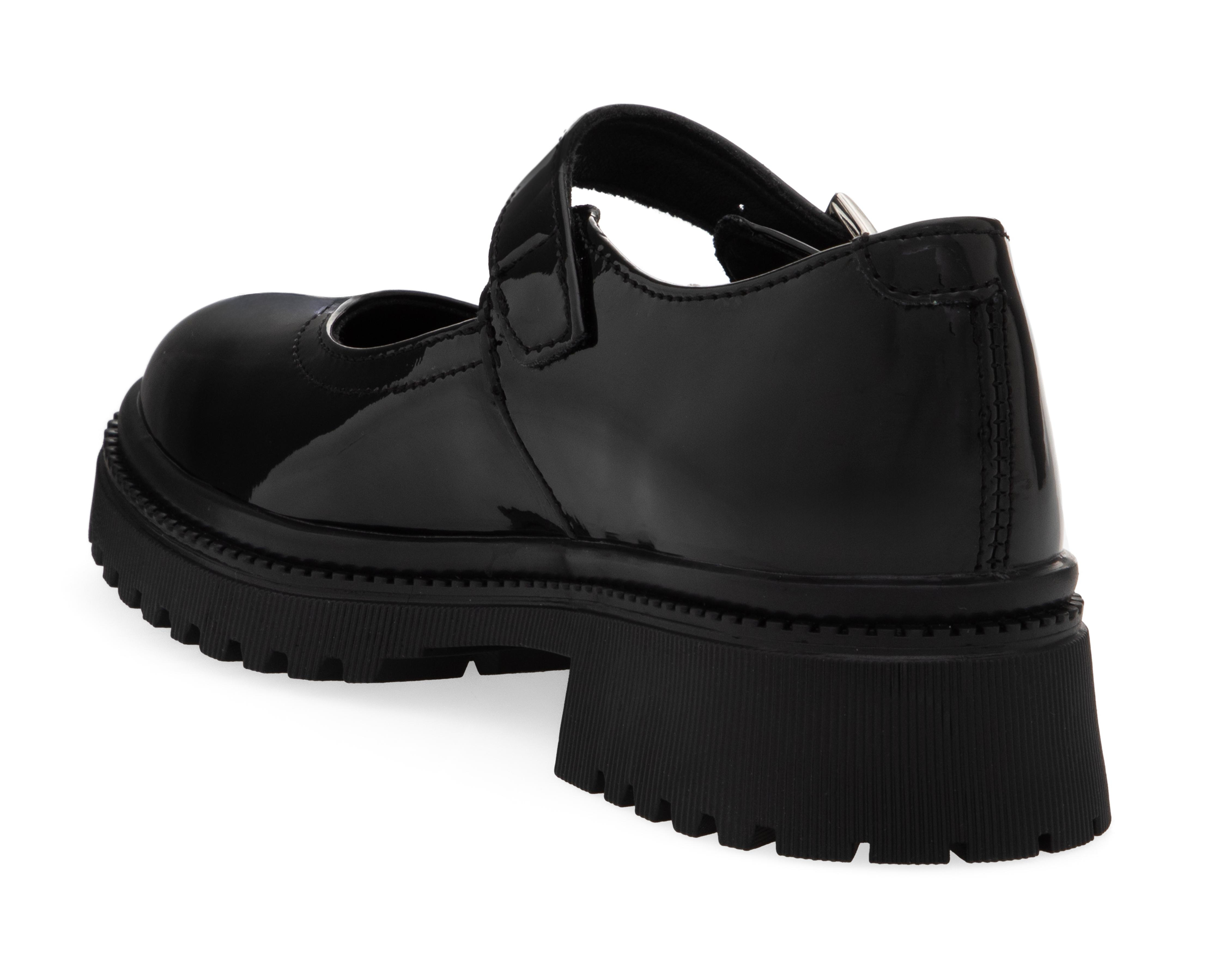 Foto 3 | Zapatos de Vestir Grafito para Niña
