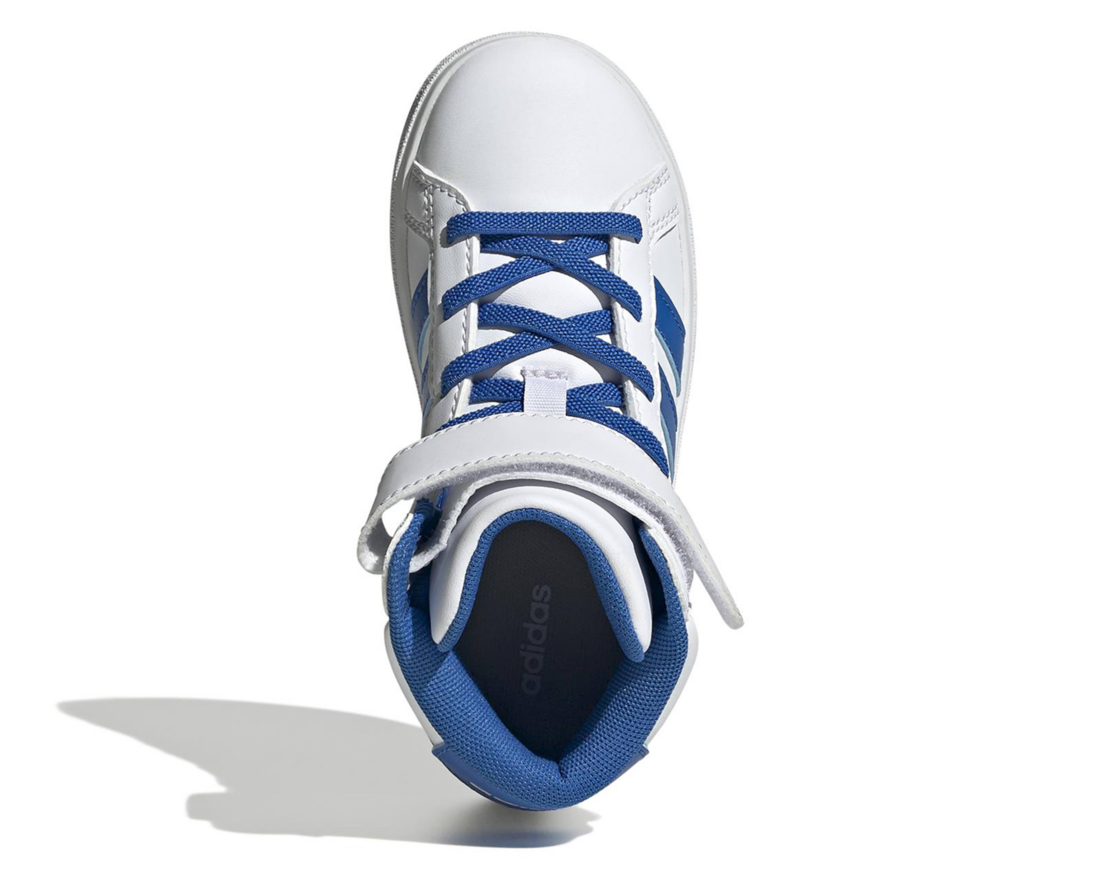 Foto 3 | Tenis Casuales Adidas Grand Court Mid K Juveniles