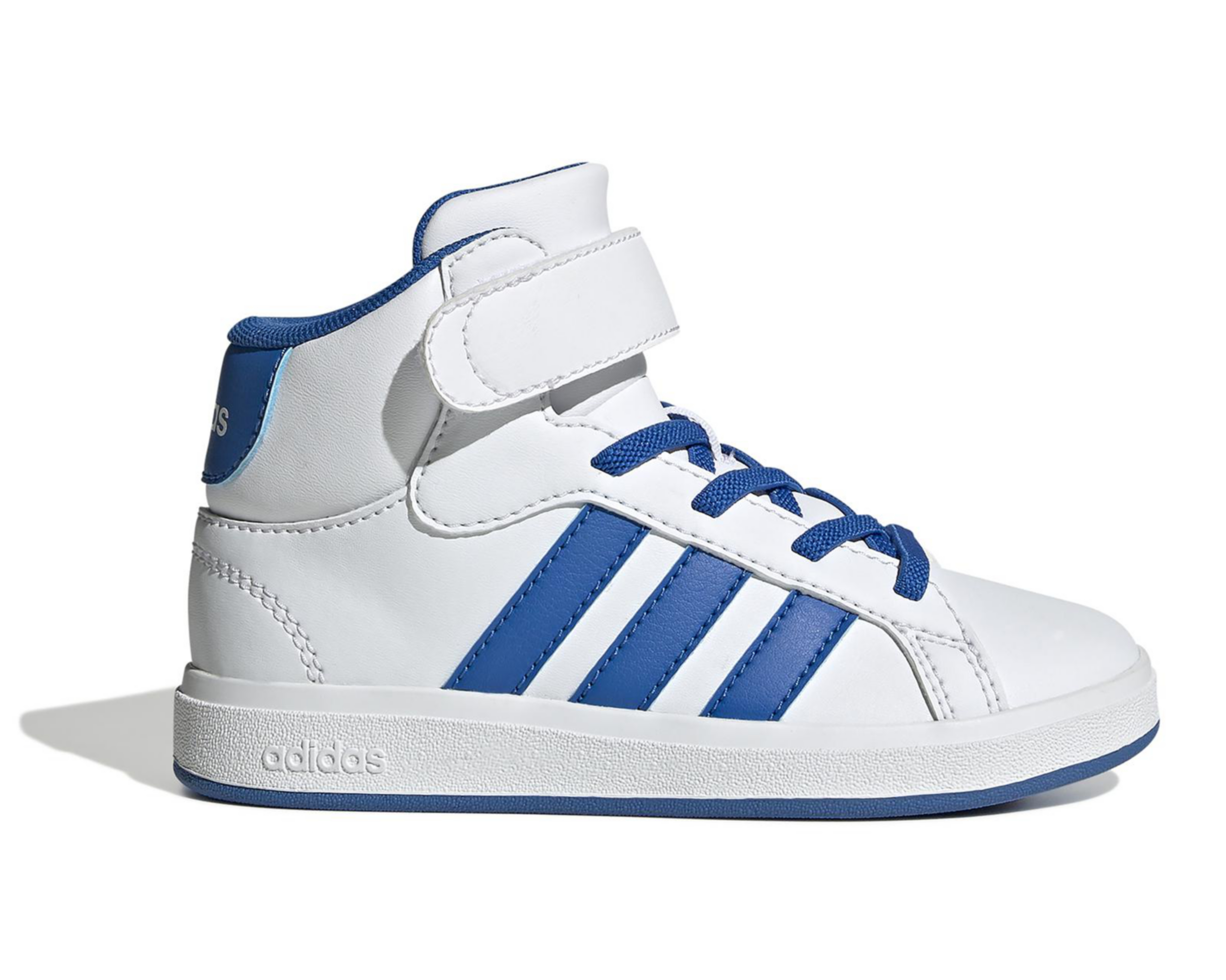 Foto 4 | Tenis Casuales Adidas Grand Court Mid K Juveniles