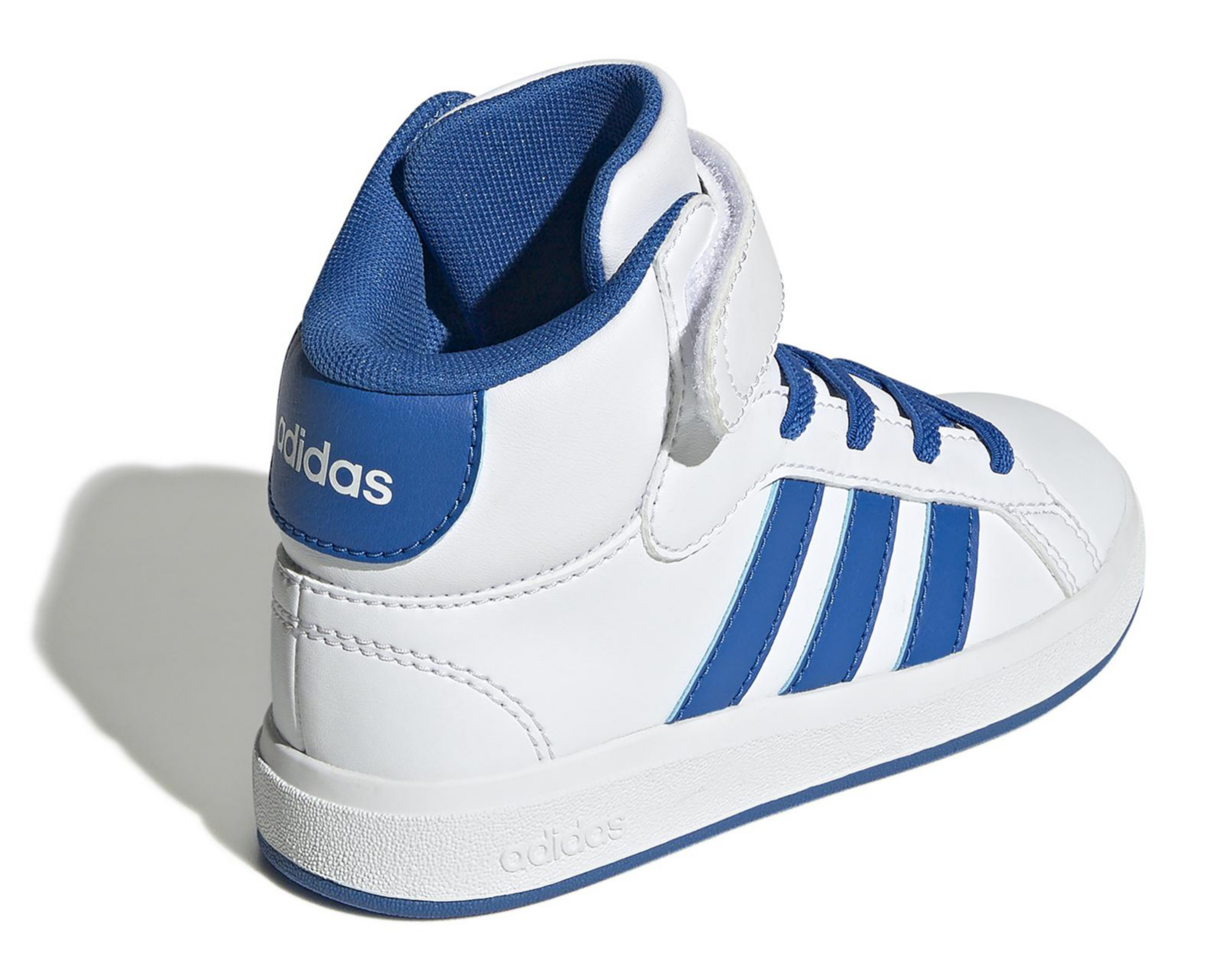Foto 6 | Tenis Casuales Adidas Grand Court Mid K Juveniles