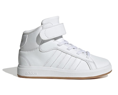 Foto 4 | Tenis Casuales Adidas Grand Court Mid K Juveniles