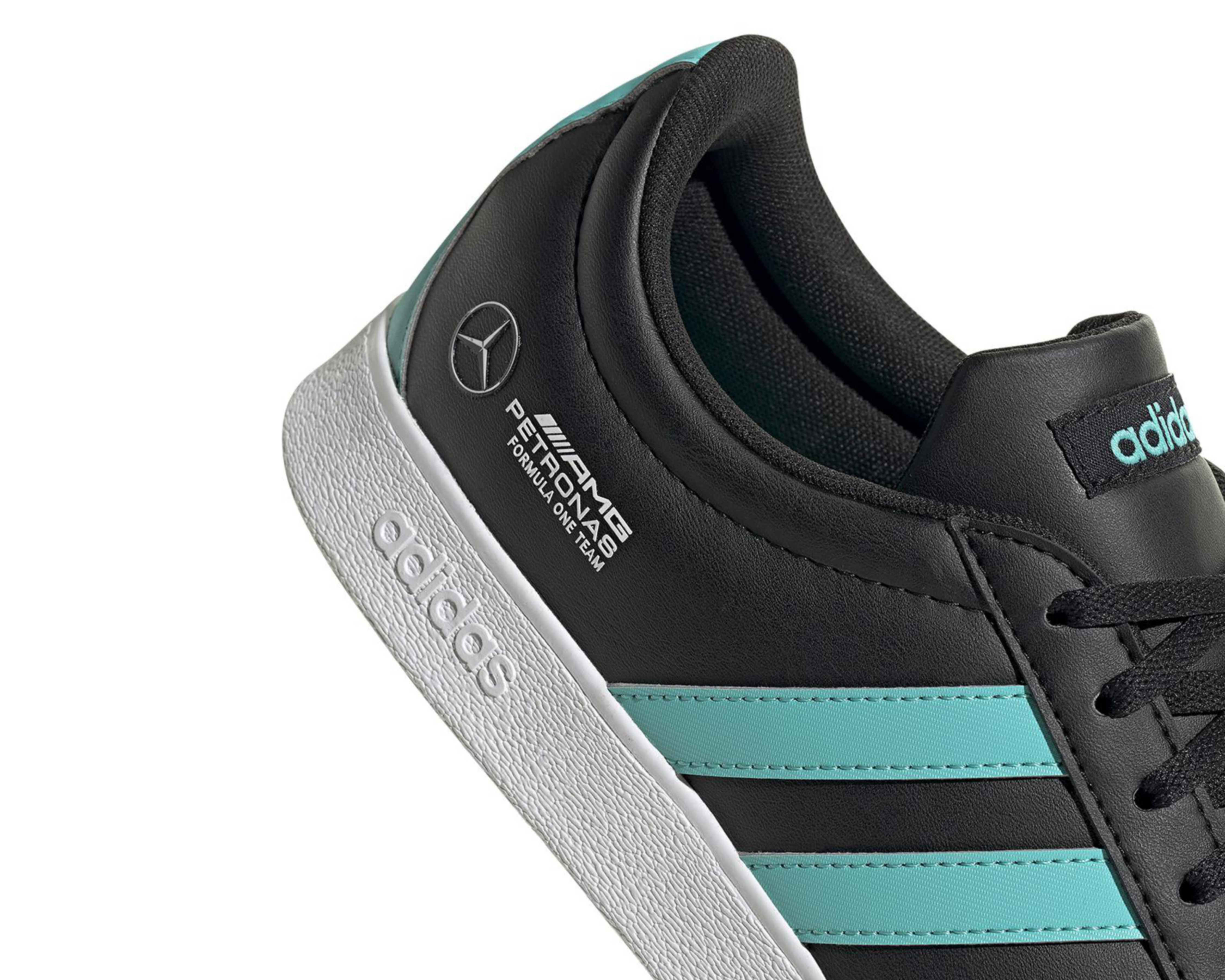 Foto 7 | Tenis Casuales Adidas VL Court Mercedes Juveniles