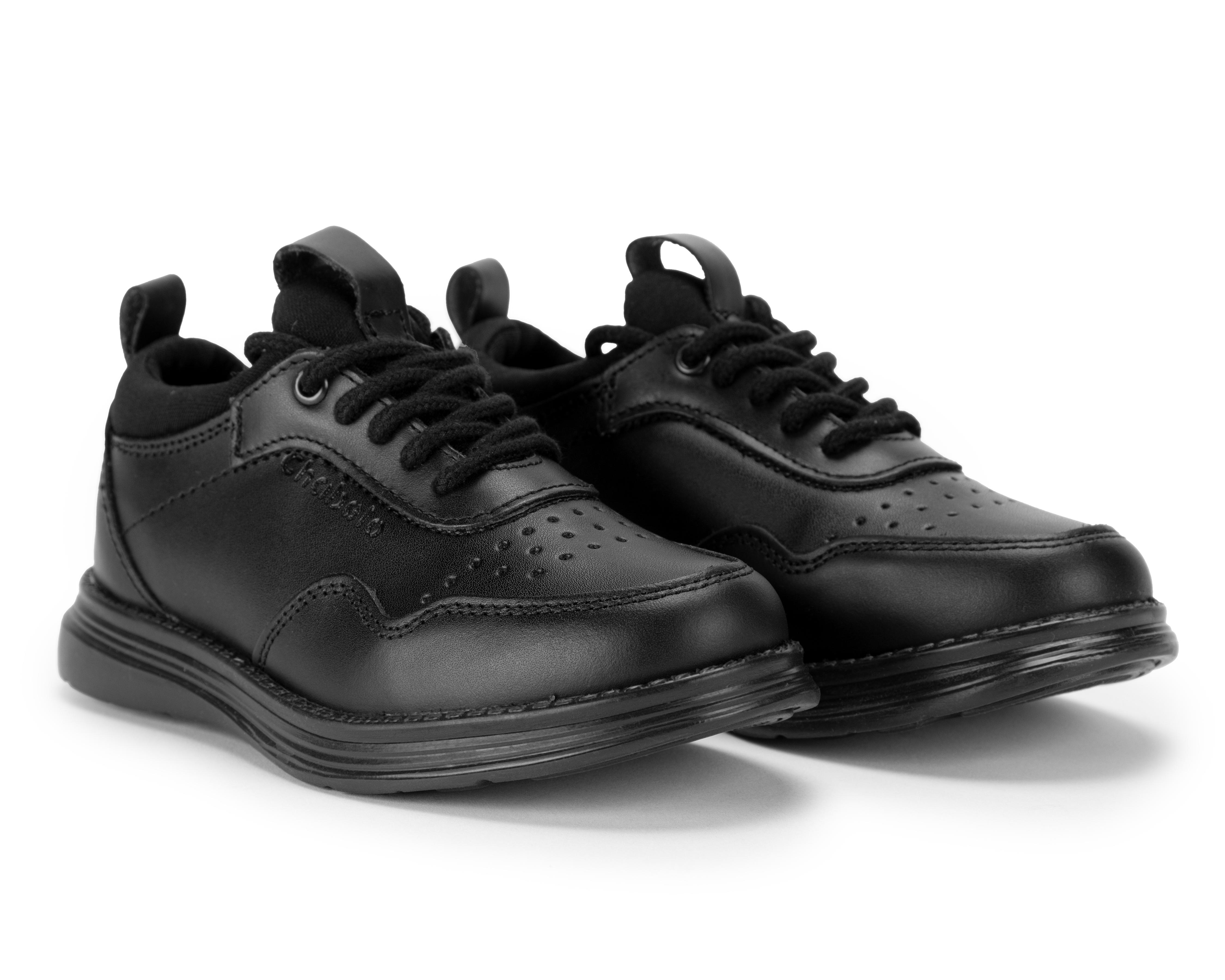 Zapatos Escolares Chabelo de Piel  para Niño $549
