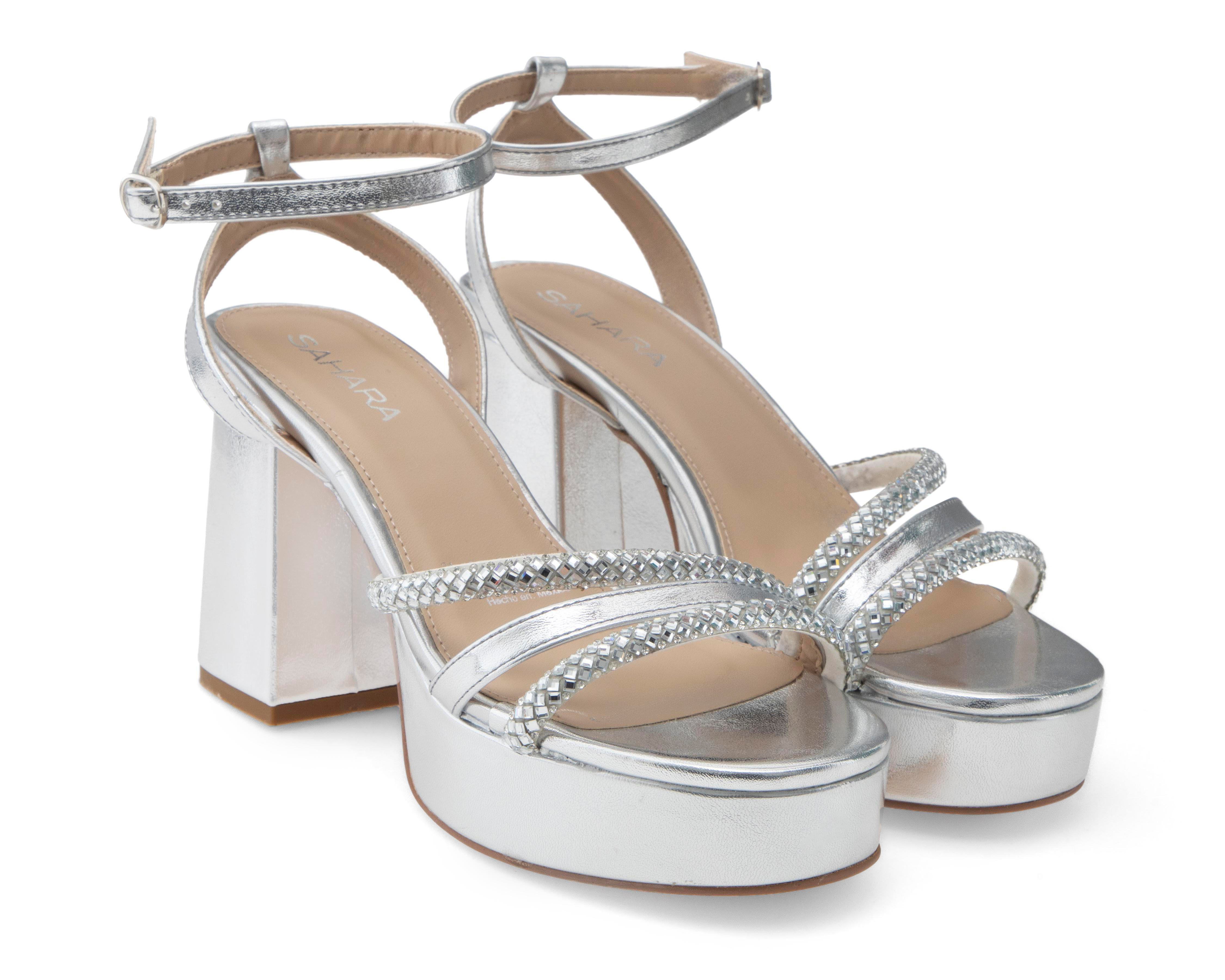 Foto 1 | Sandalias de Tacón Sahara para Mujer