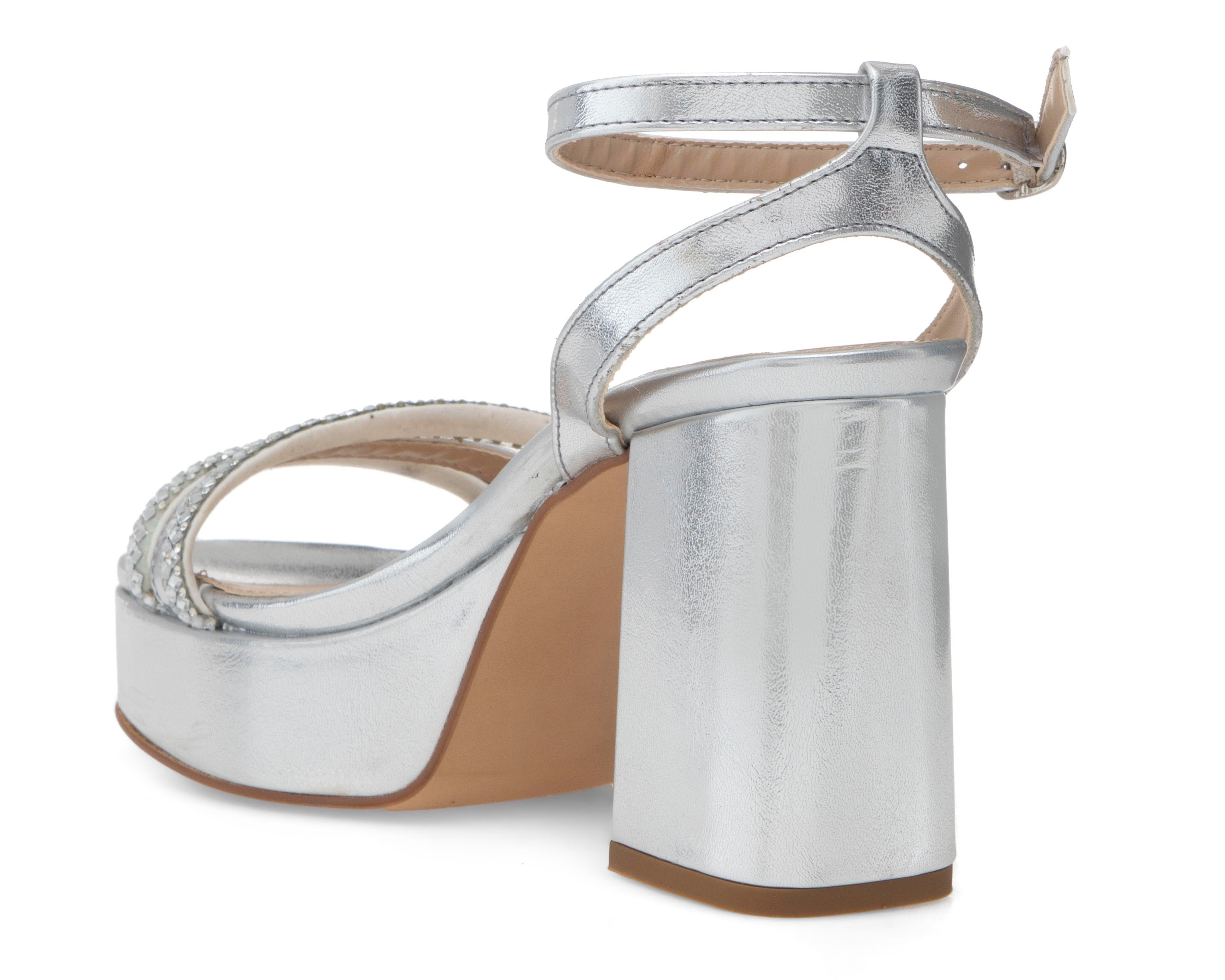 Foto 4 pulgar | Sandalias de Tacón Sahara para Mujer