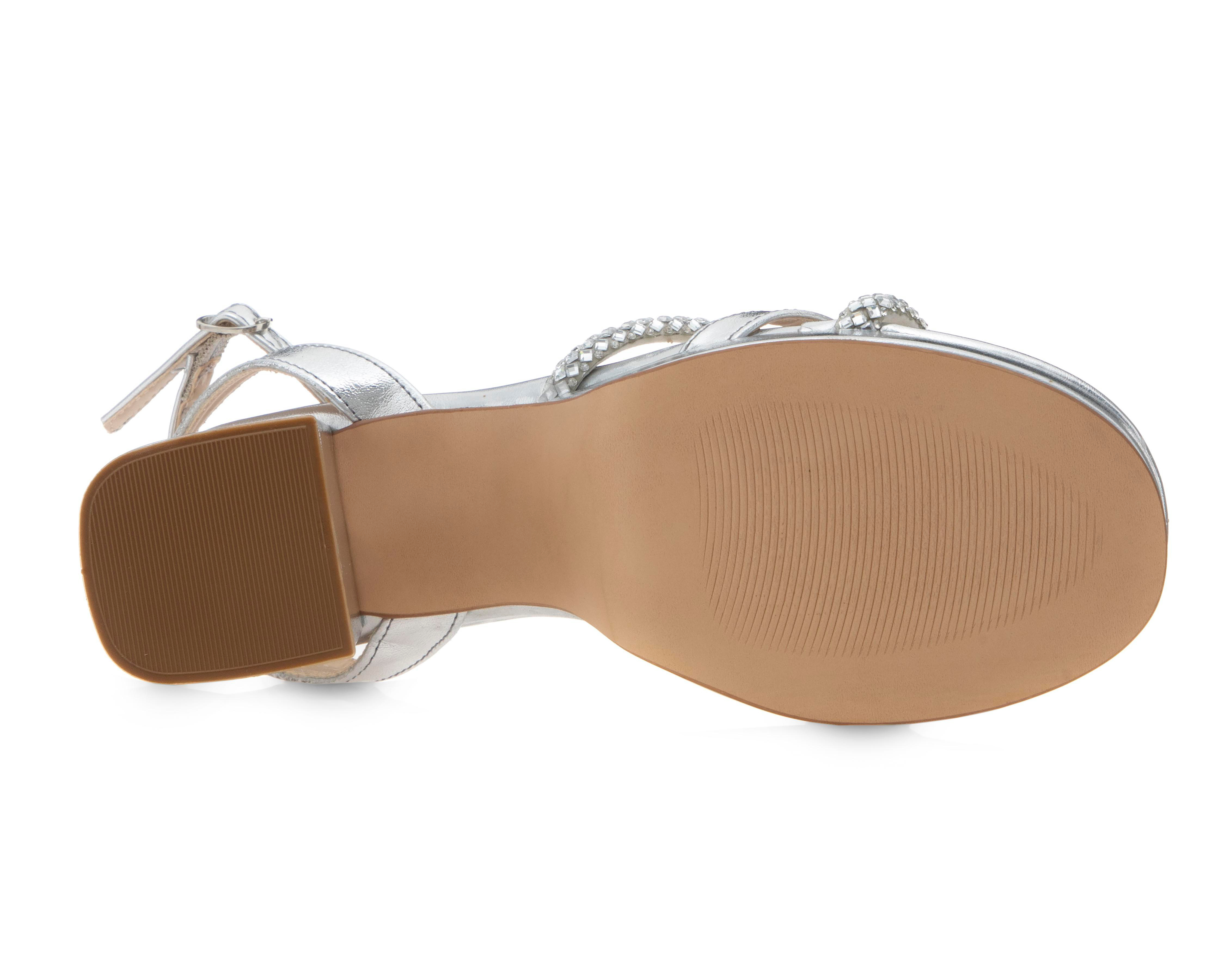 Foto 5 pulgar | Sandalias de Tacón Sahara para Mujer