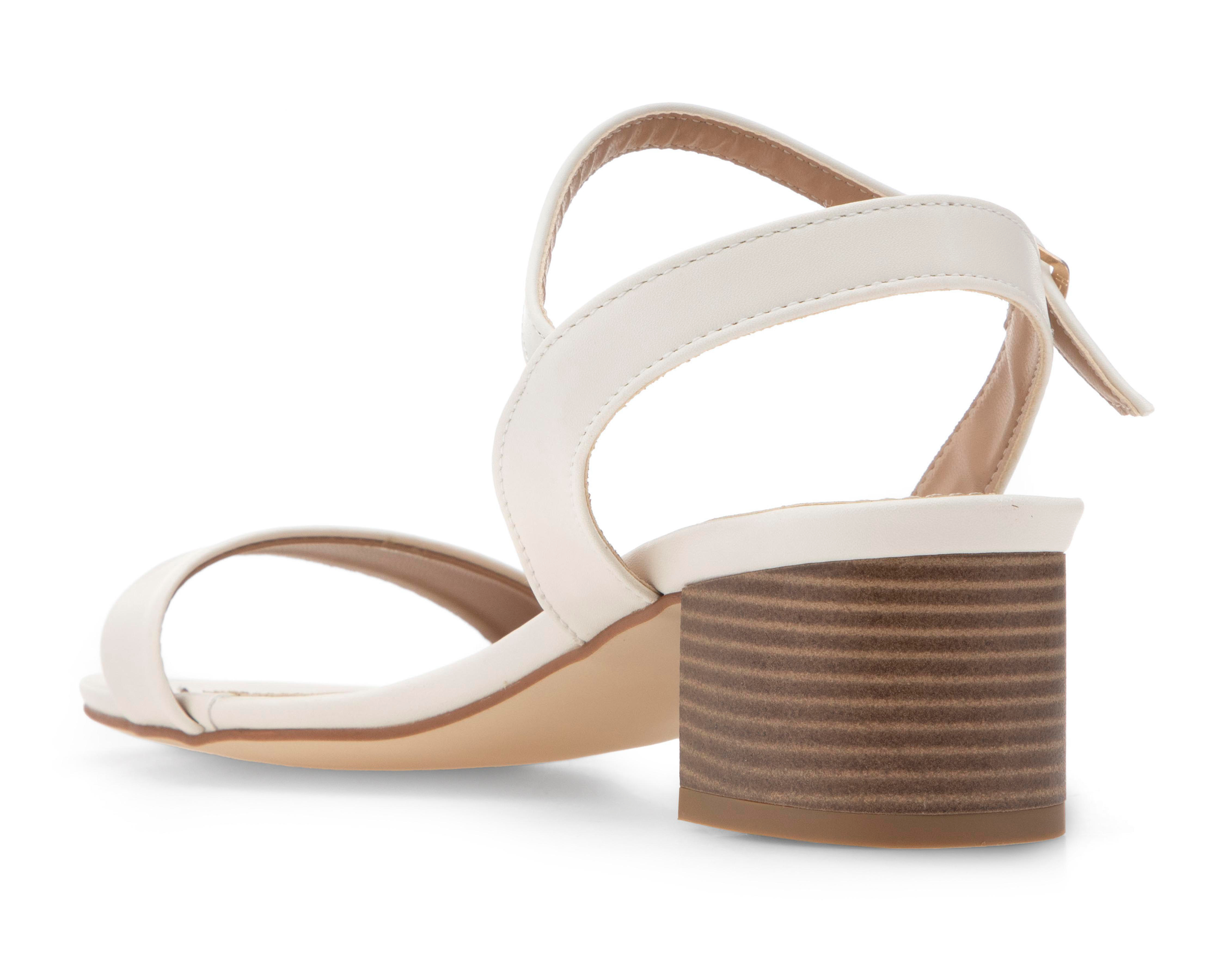 Foto 4 pulgar | Sandalias de Tacón Sahara Alma para Mujer