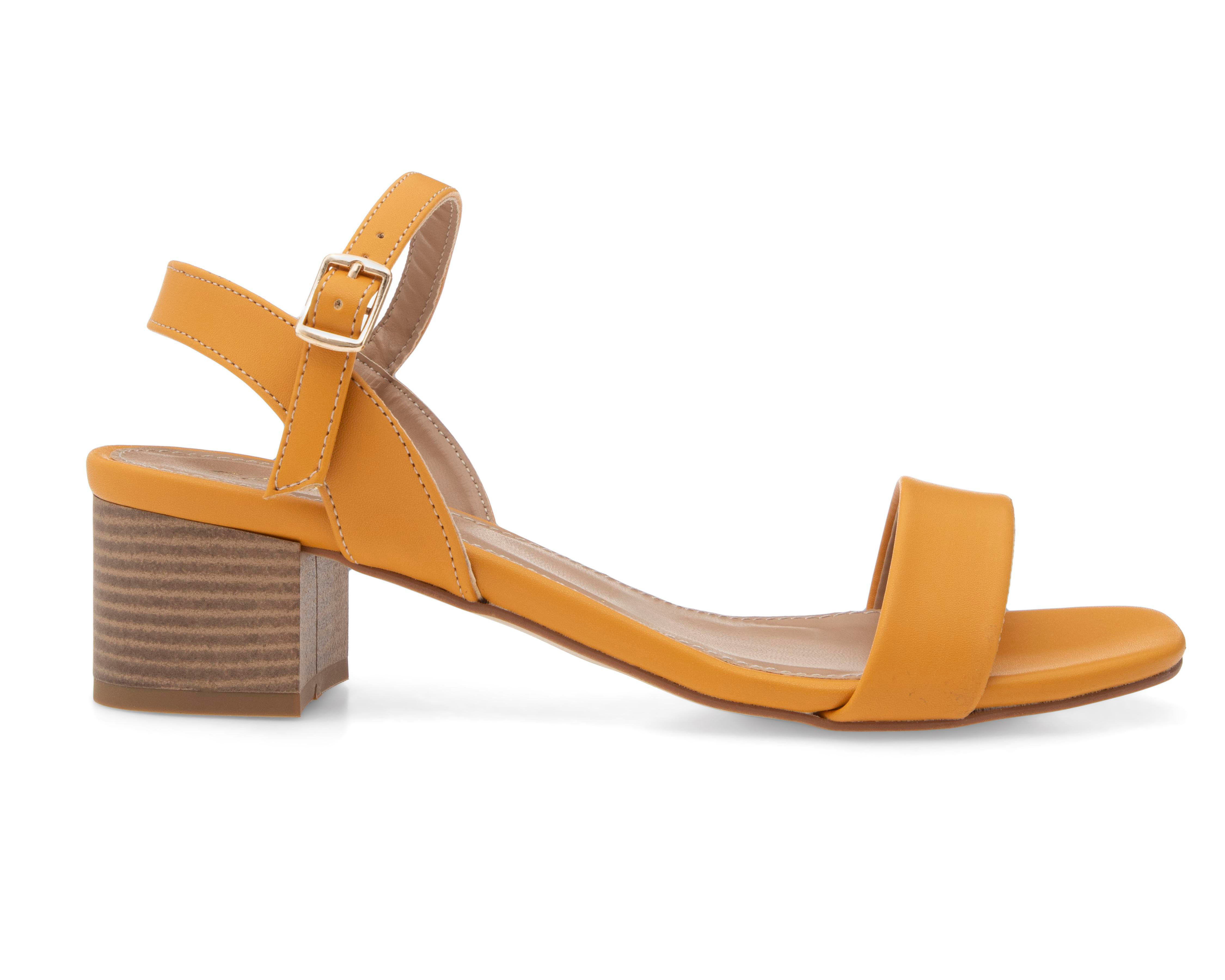Foto 3 pulgar | Sandalias de Tacón Sahara Alma para Mujer