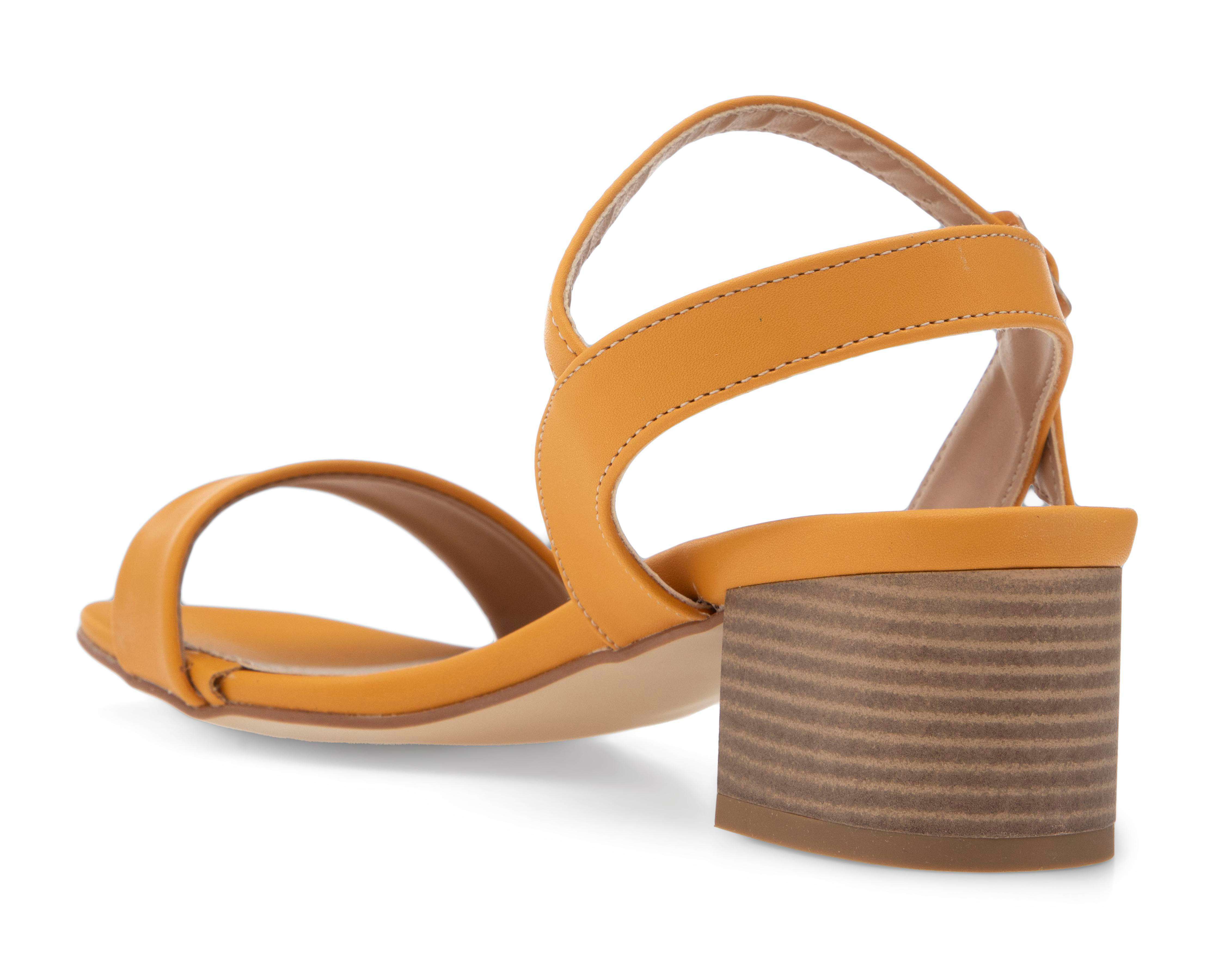 Foto 4 pulgar | Sandalias de Tacón Sahara Alma para Mujer