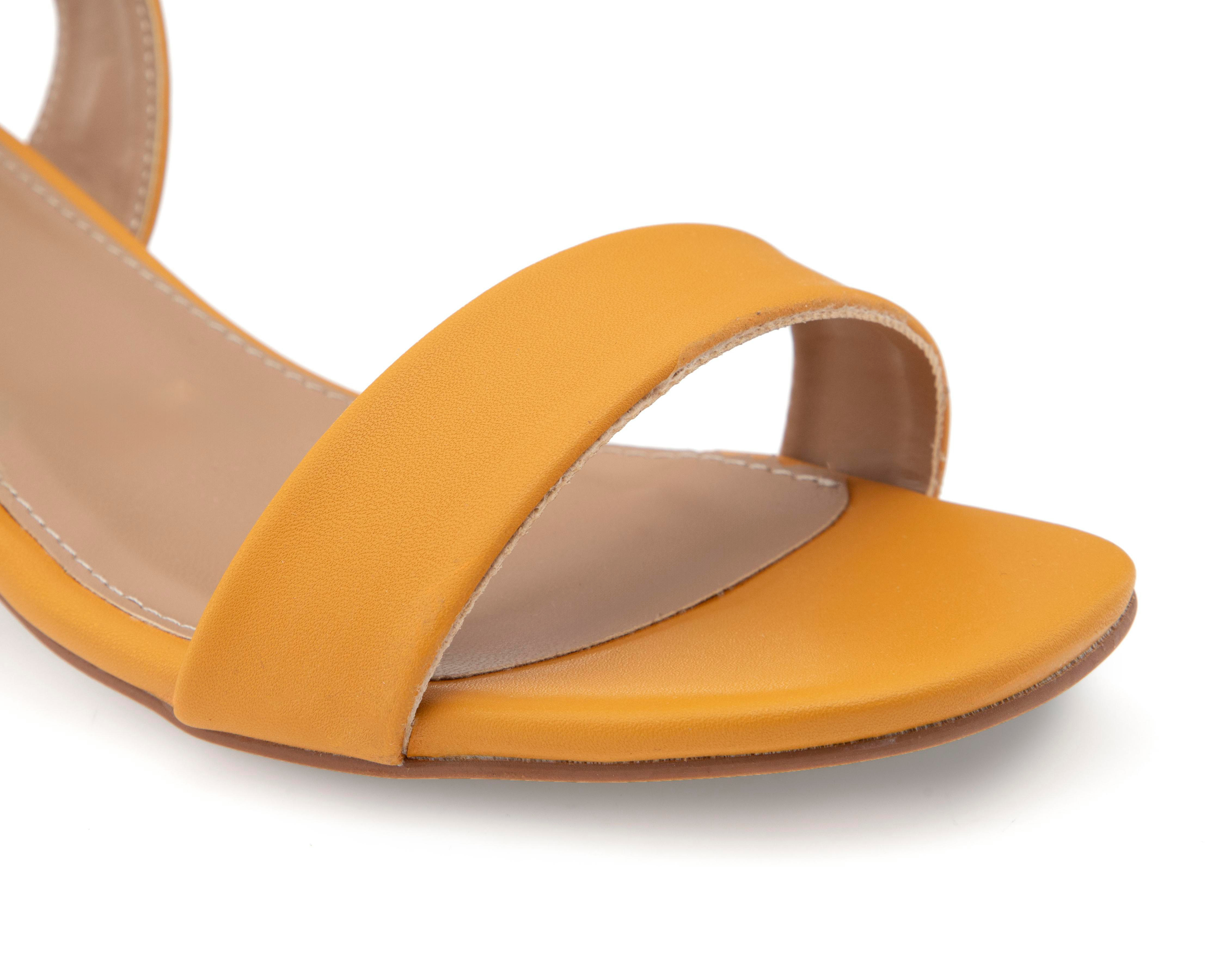 Foto 7 pulgar | Sandalias de Tacón Sahara Alma para Mujer