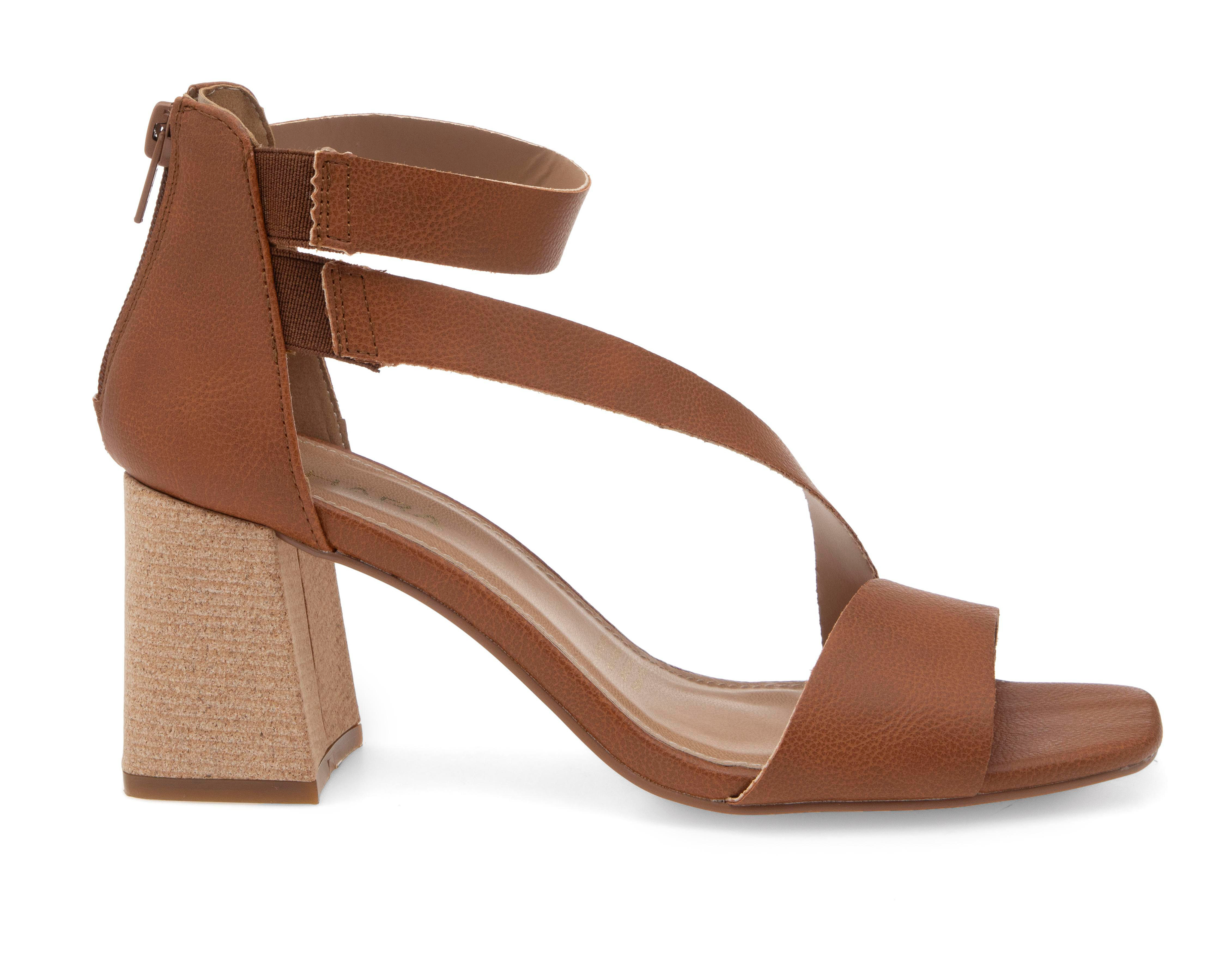 Foto 3 pulgar | Sandalias de Tacón Sahara para Mujer