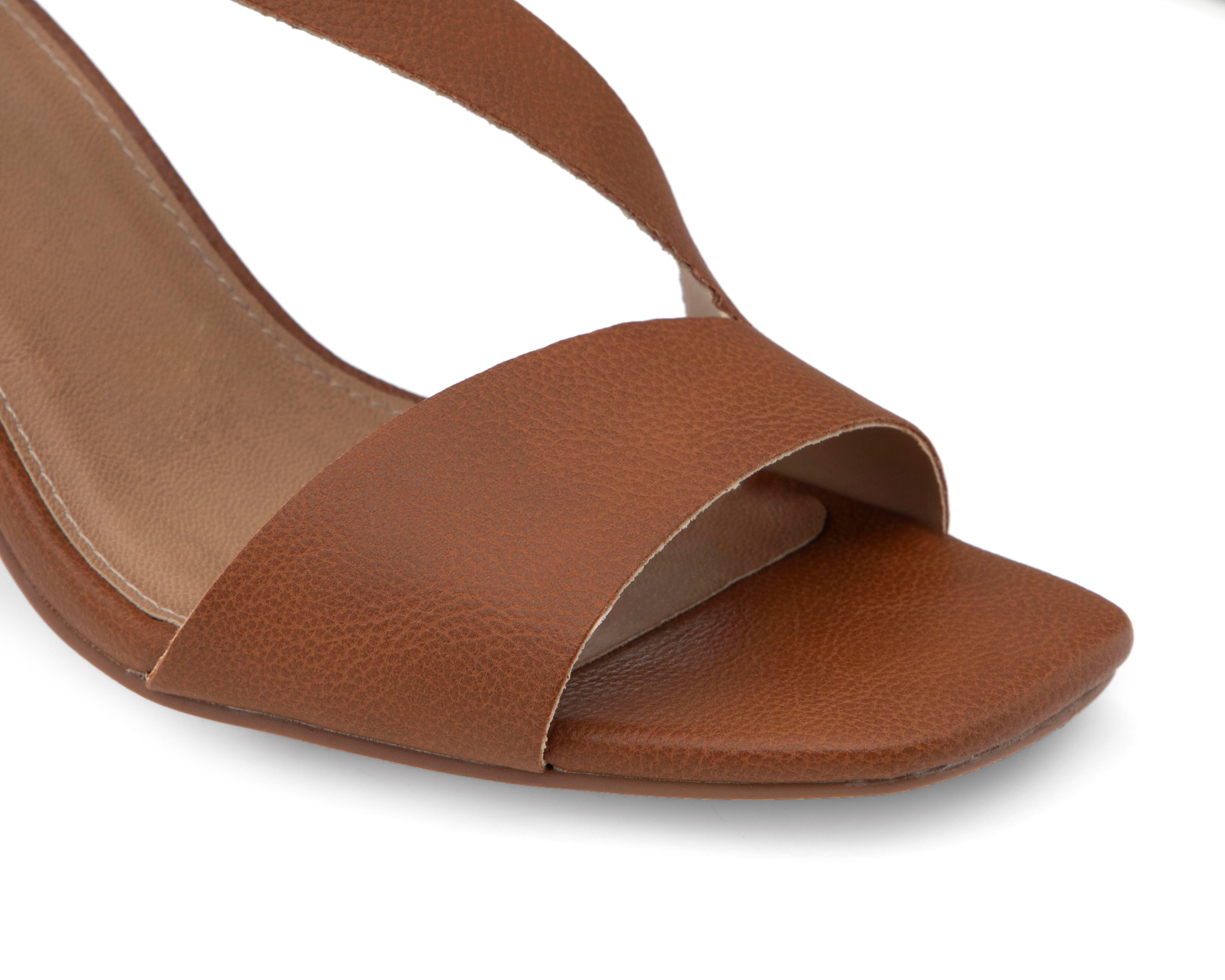 Foto 7 pulgar | Sandalias de Tacón Sahara para Mujer