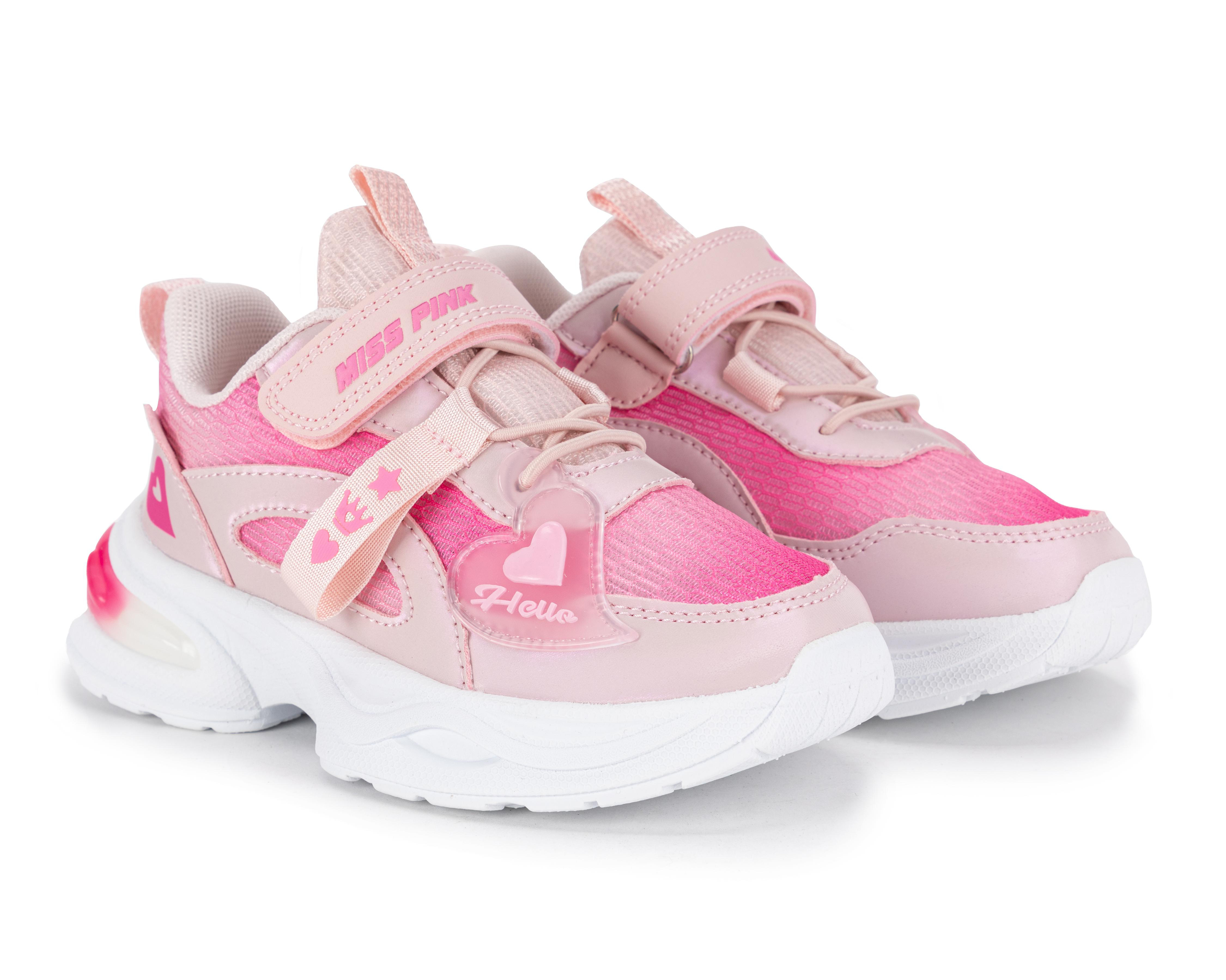 Foto 1 | Tenis de Moda Miss Pink para Niña