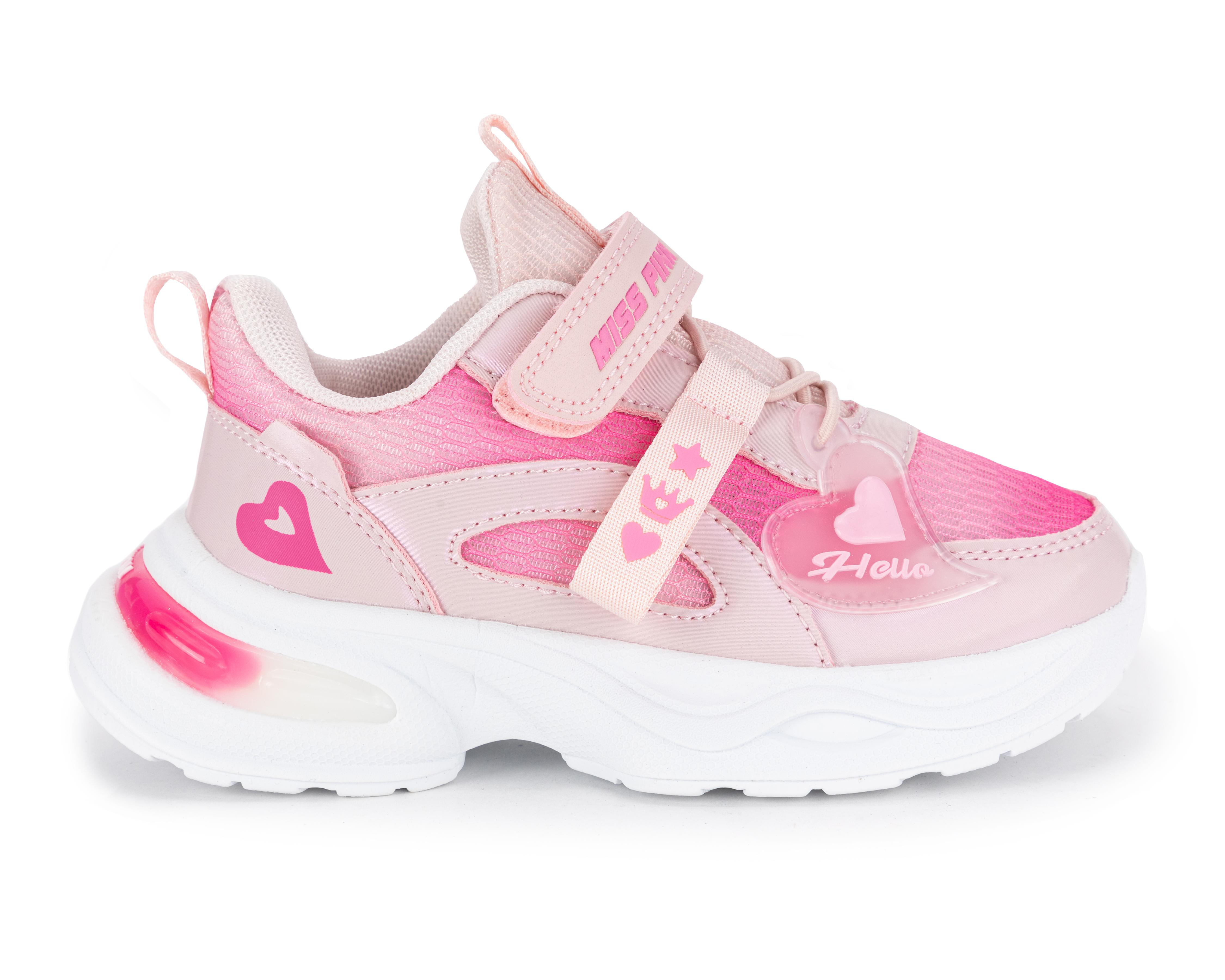 Foto 2 | Tenis de Moda Miss Pink para Niña
