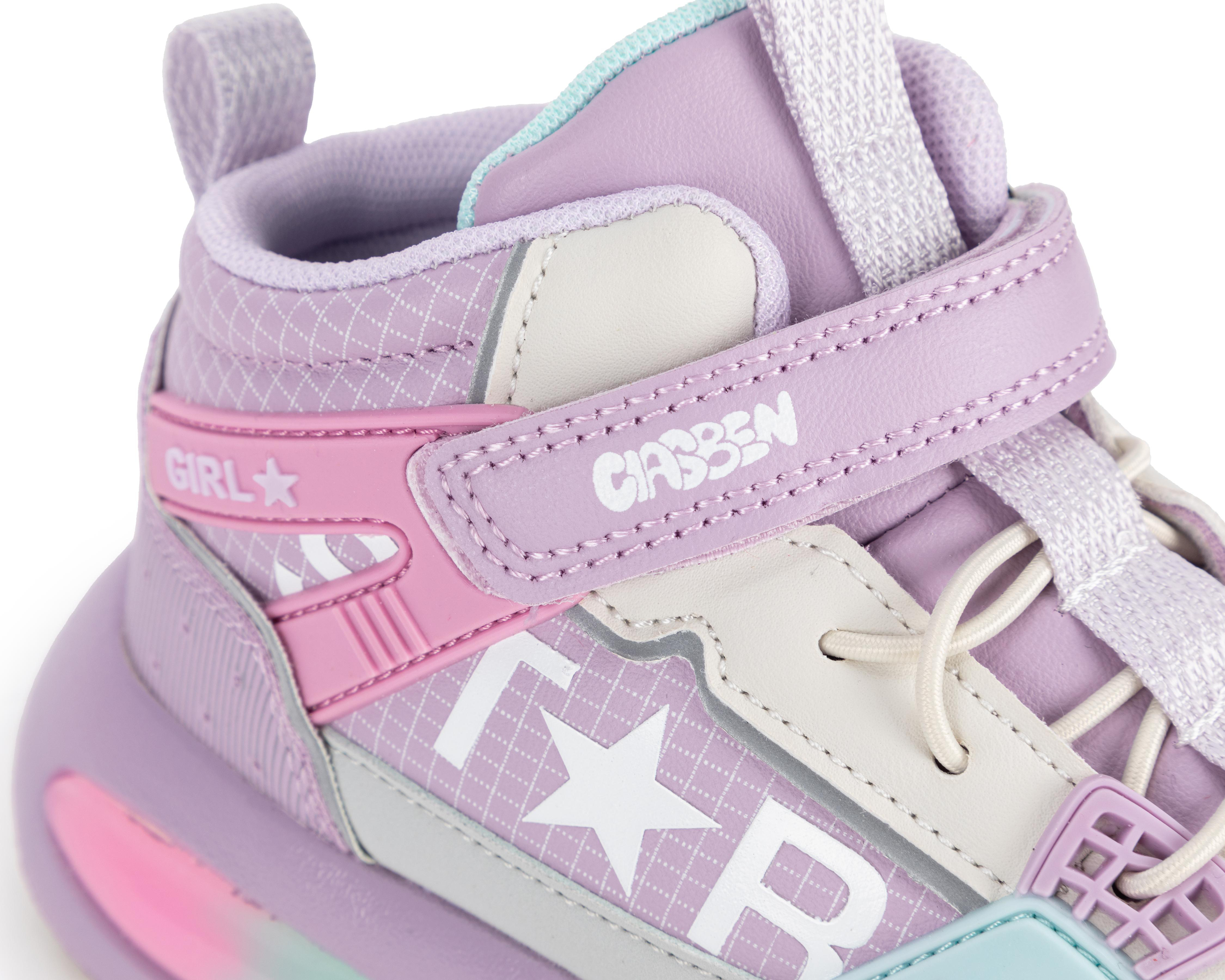 Foto 7 pulgar | Tenis de Moda Clasben para Niña