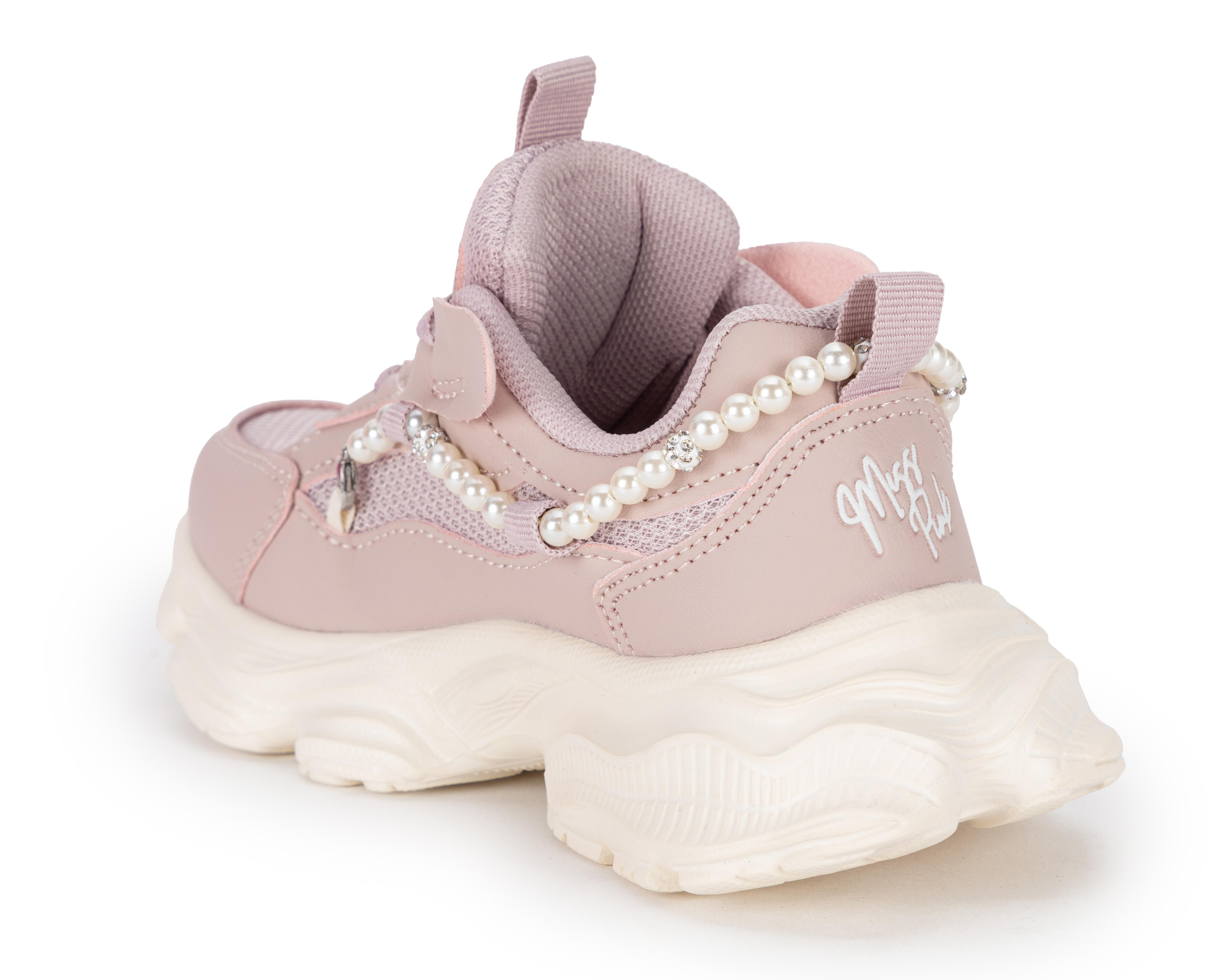 Foto 4 pulgar | Tenis de Moda Miss Pink para Niña