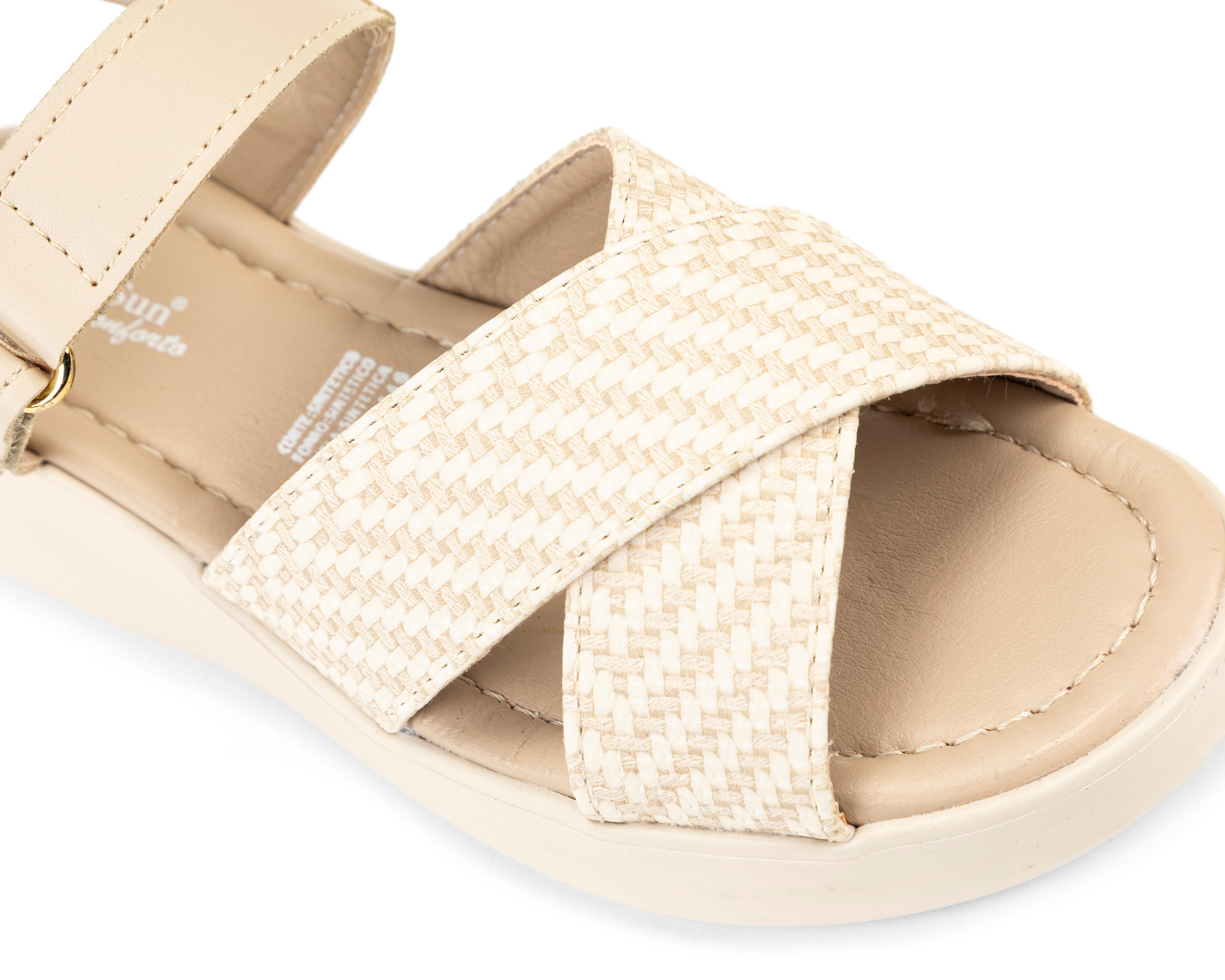 Foto 7 pulgar | Sandalias Confort Lady Sun Conforto para Mujer