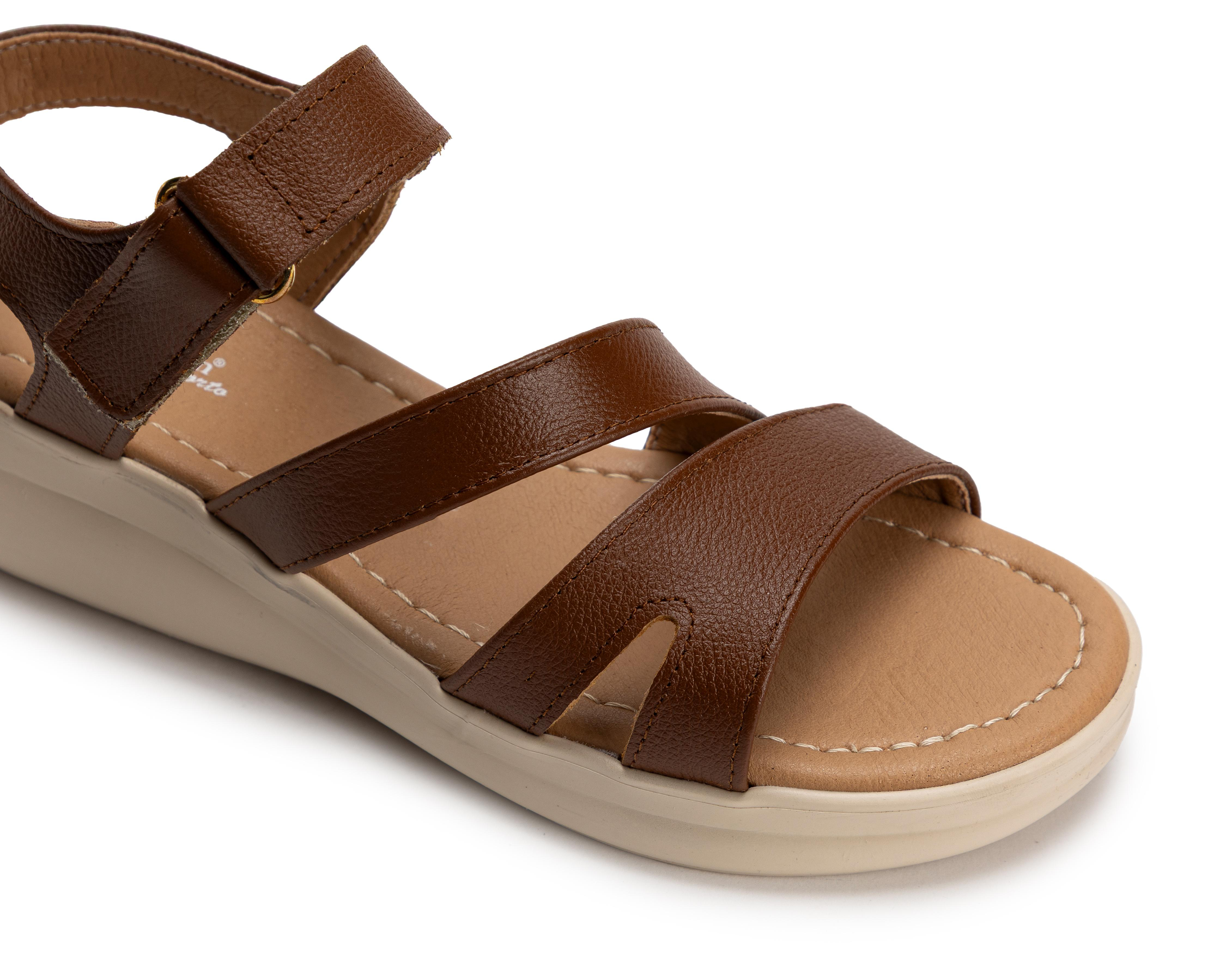Foto 7 pulgar | Sandalias Confort Lady Sun Conforto para Mujer