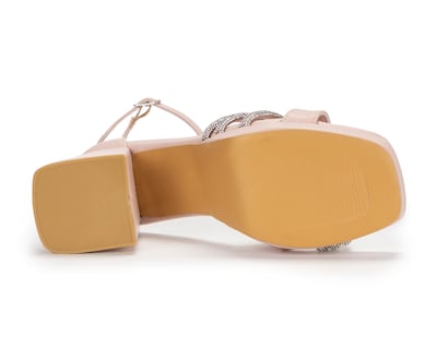 Foto 4 | Sandalias de Tacón Sahara para Mujer