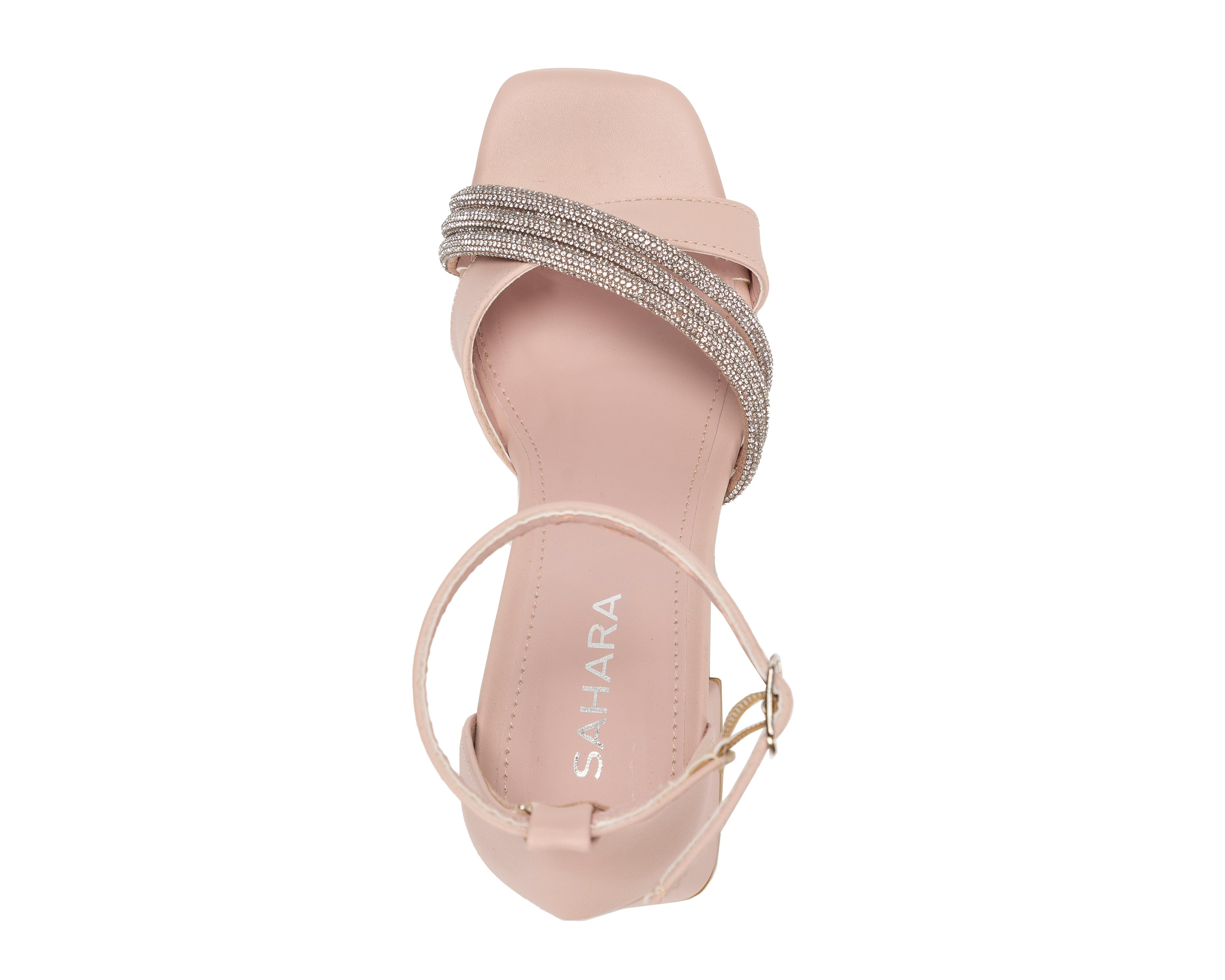 Foto 6 pulgar | Sandalias de Tacón Sahara para Mujer