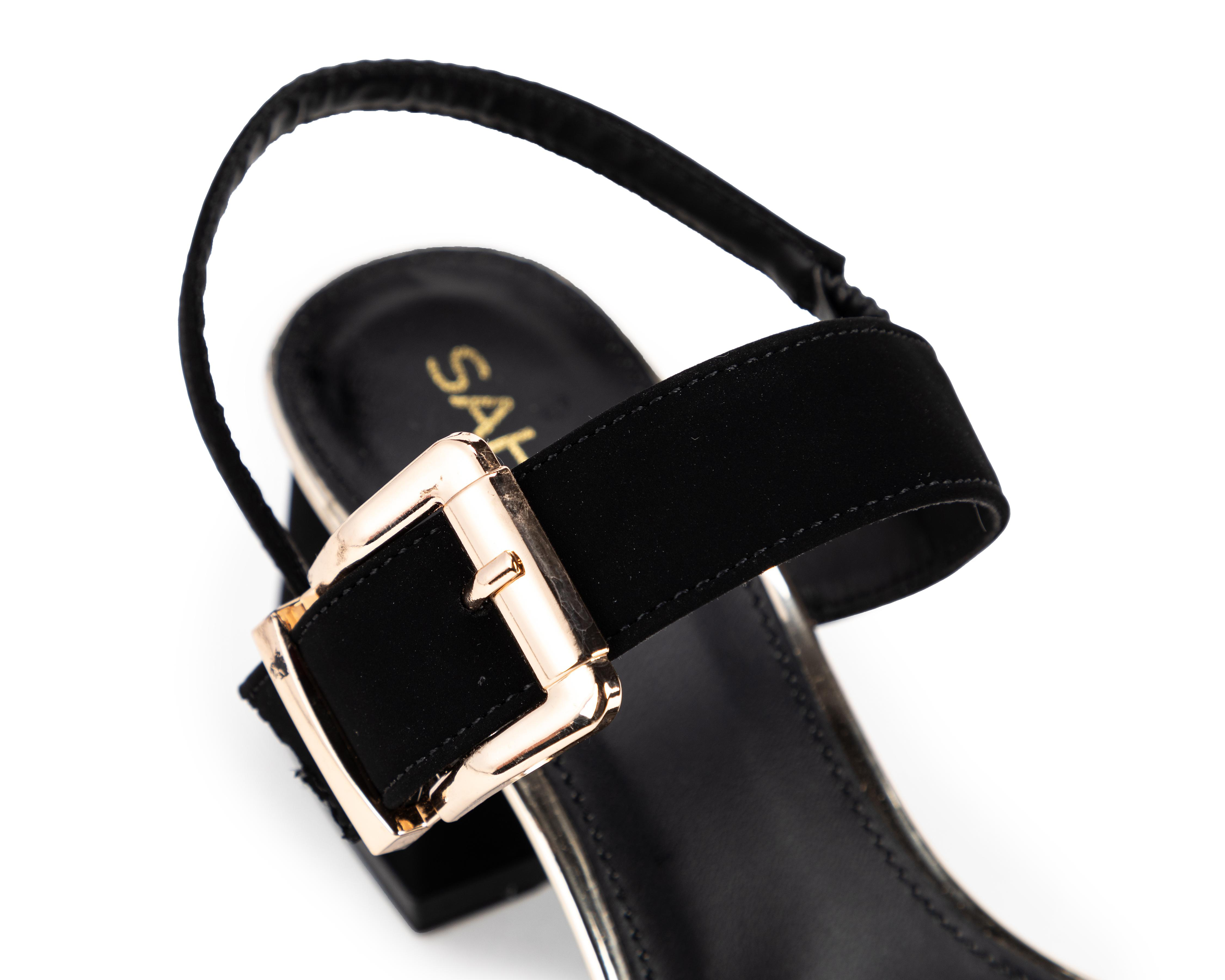 Foto 7 pulgar | Sandalias de Tacón Sahara para Mujer