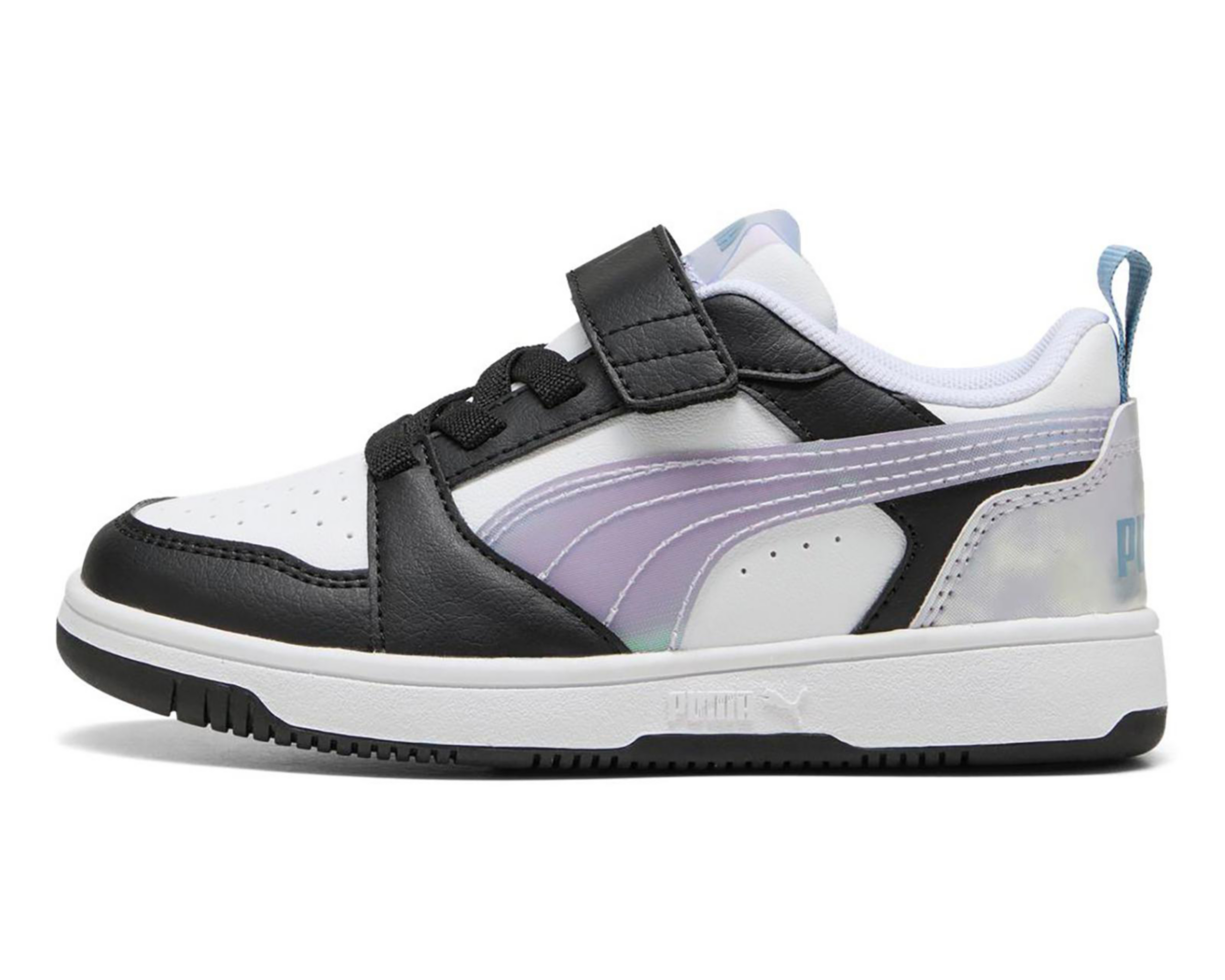 Foto 4 pulgar | Tenis Puma Rebound V6 Lo Space Belle AC+ para Niño