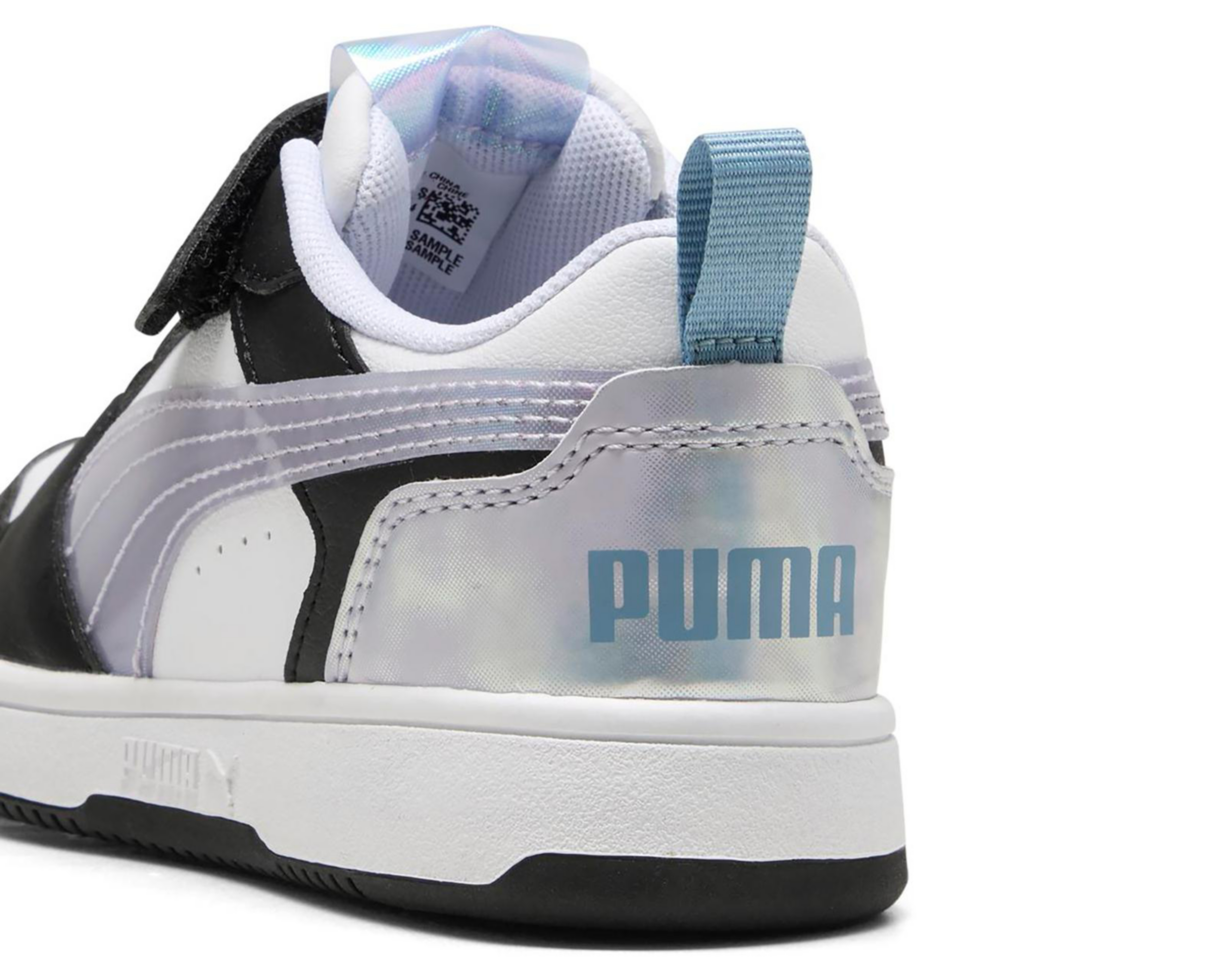 Foto 7 pulgar | Tenis Puma Rebound V6 Lo Space Belle AC+ para Niño
