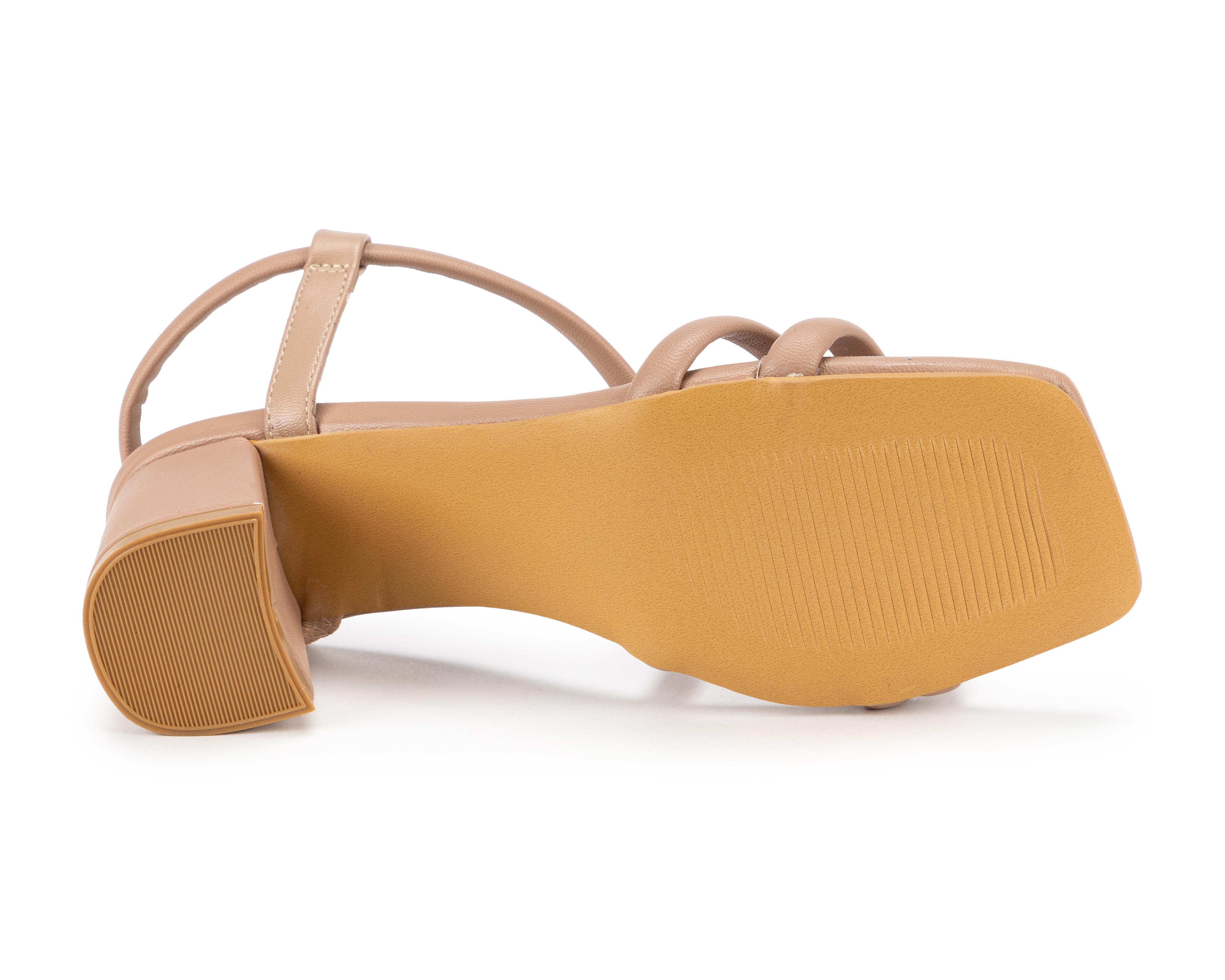Foto 5 pulgar | Sandalias de Tacón Sahara para Mujer
