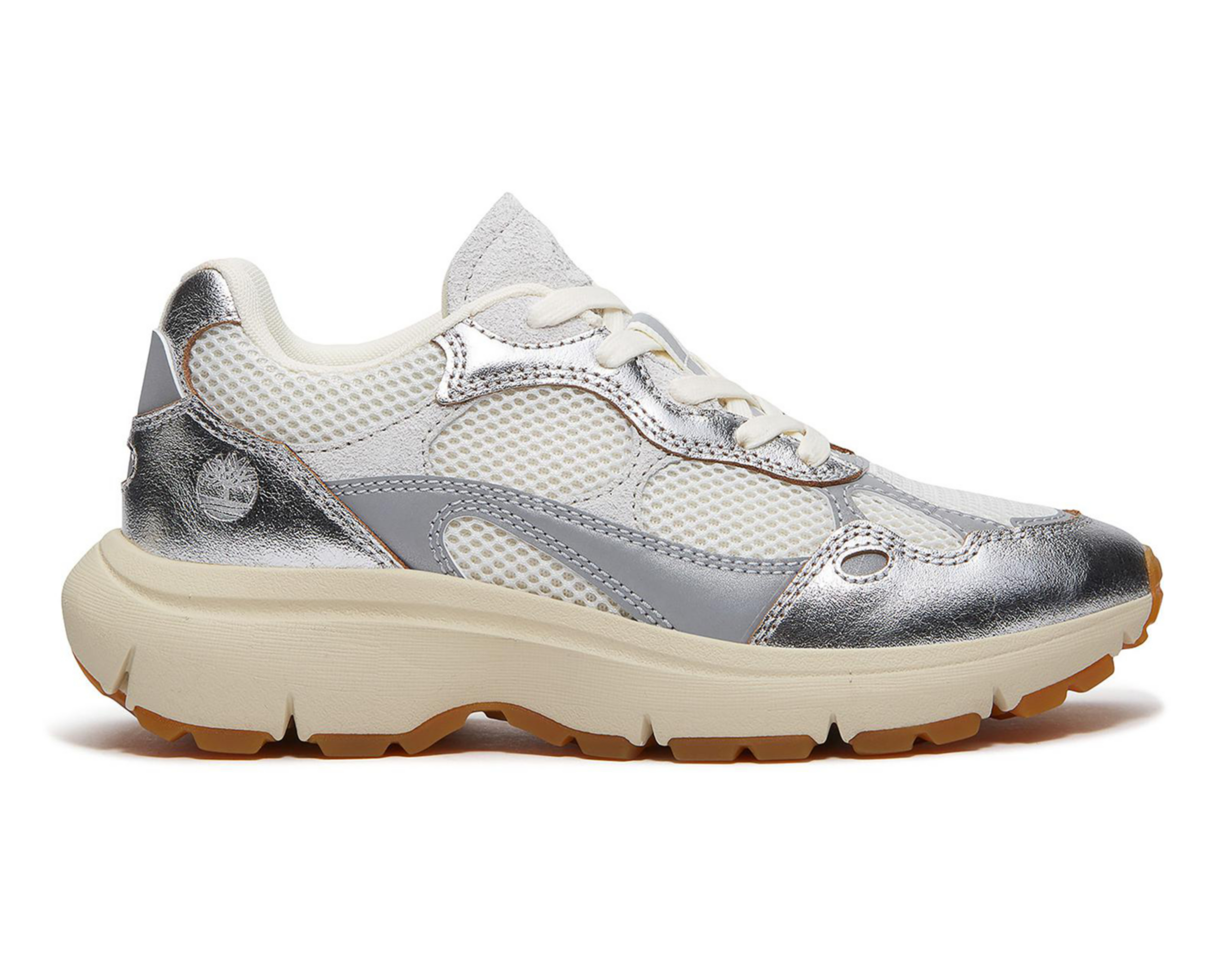 Foto 3 pulgar | Tenis Timberland Hazel Lane de Piel para Mujer
