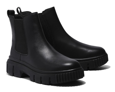 Foto 1 | Botas Urbanas Timberland Chelsea Greyfield de Piel para Mujer