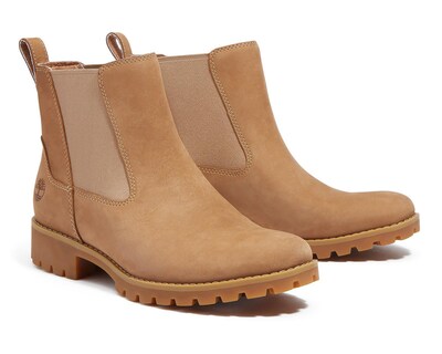 Foto 1 | Botas Urbanas Timberland de Piel para Mujer