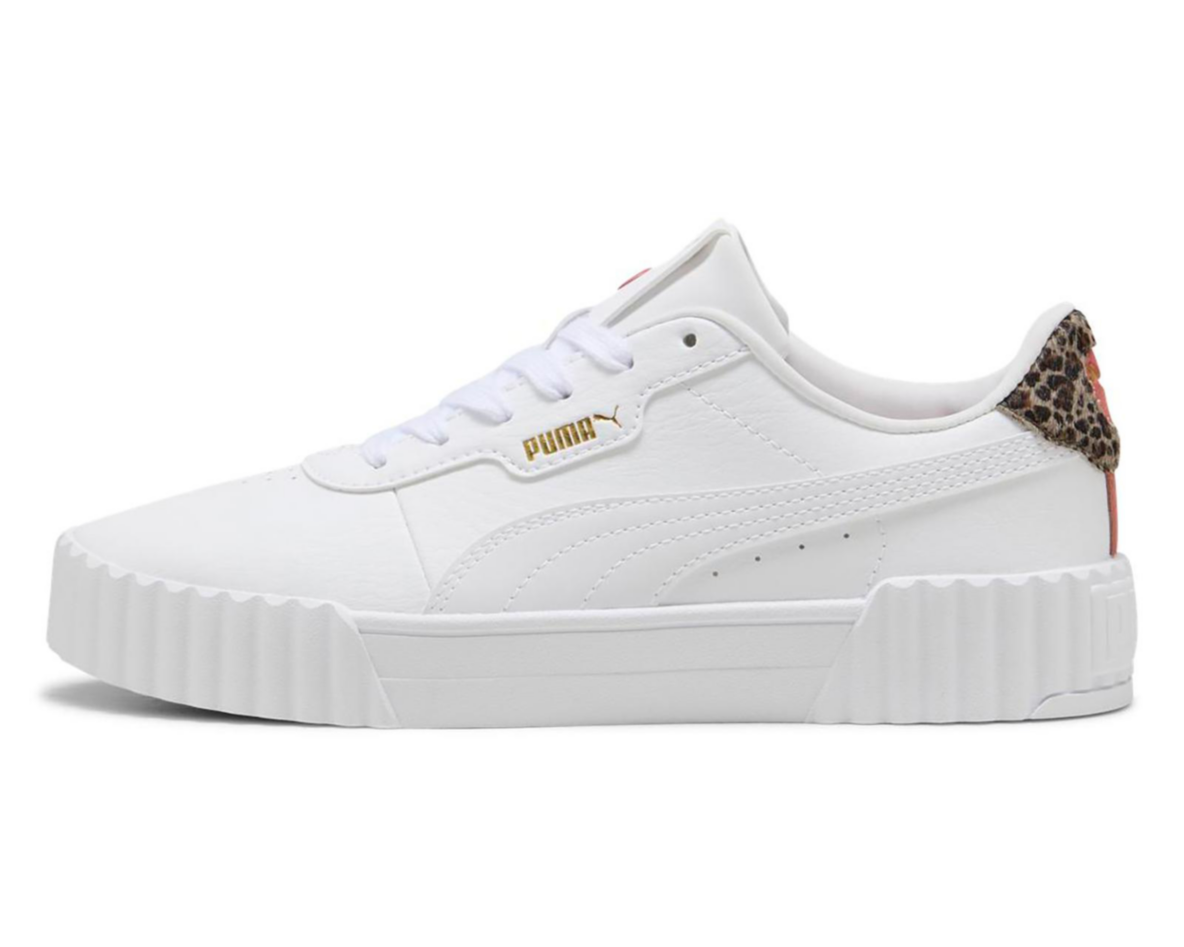 Foto 4 pulgar | Tenis Puma Carina 3.0 Animal Flair para Mujer