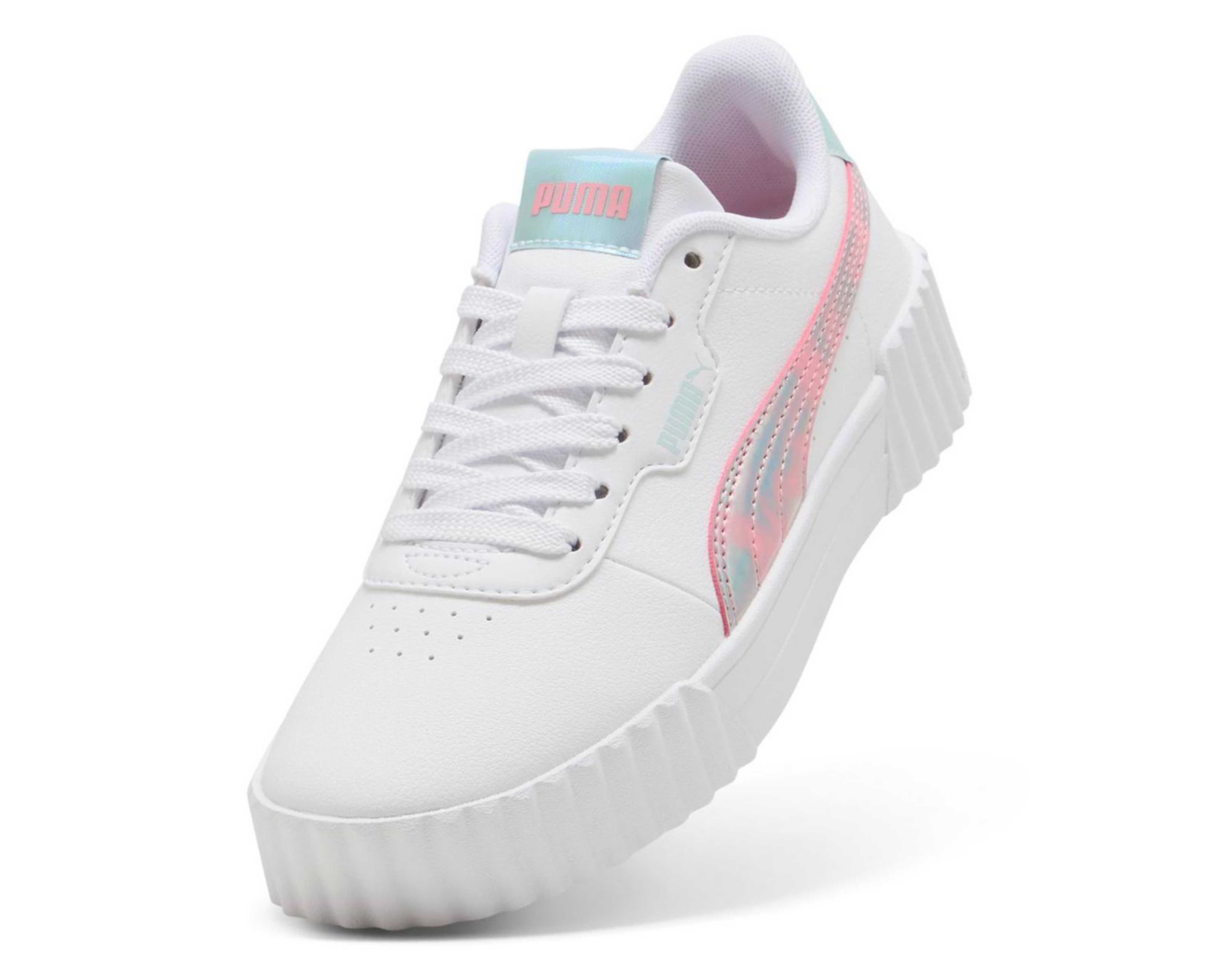 Foto 6 pulgar | Tenis Puma Carina 3.0 Space Belle Juveniles