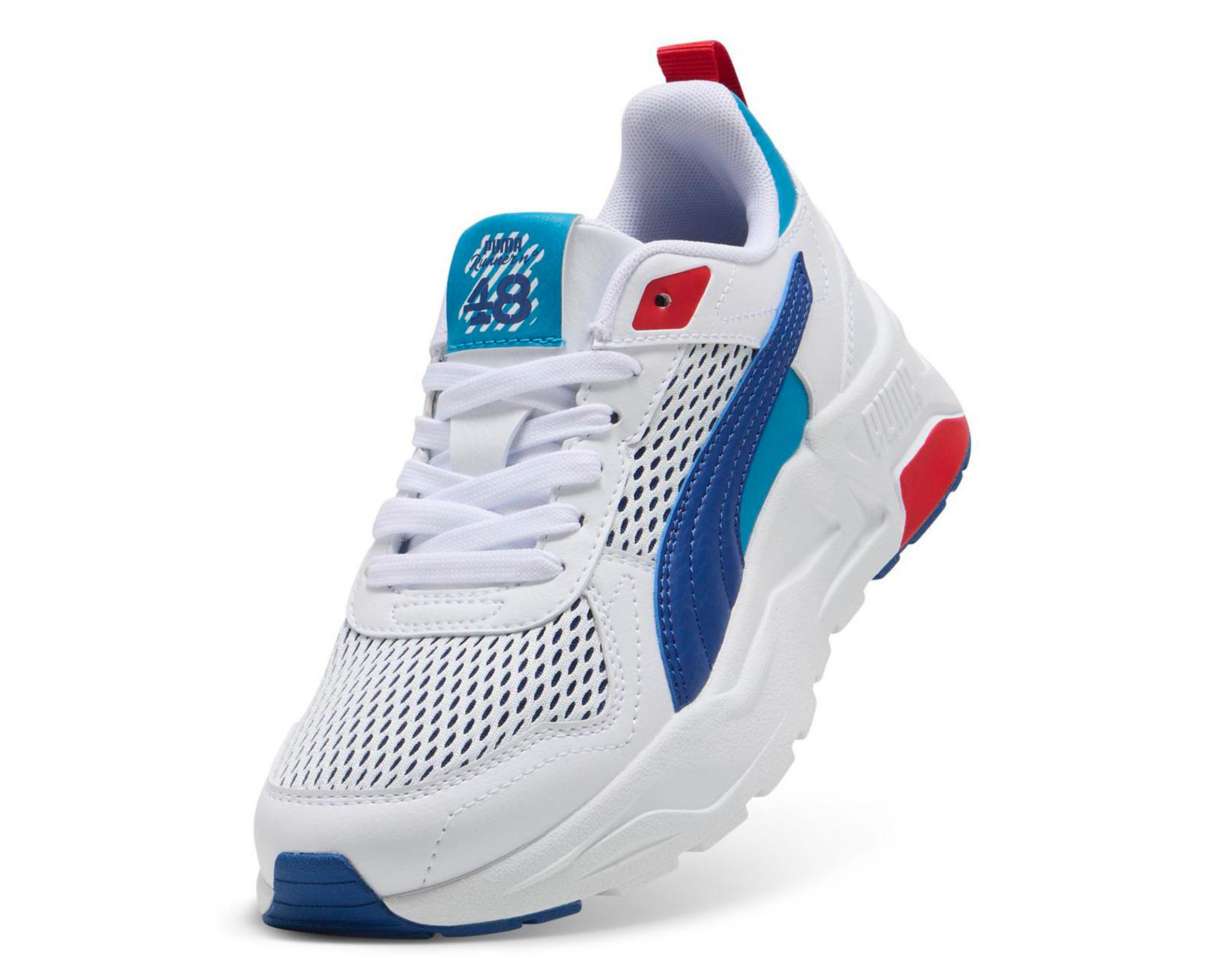 Foto 6 pulgar | Tenis Puma Trinity 2 LT Run Fun Juveniles