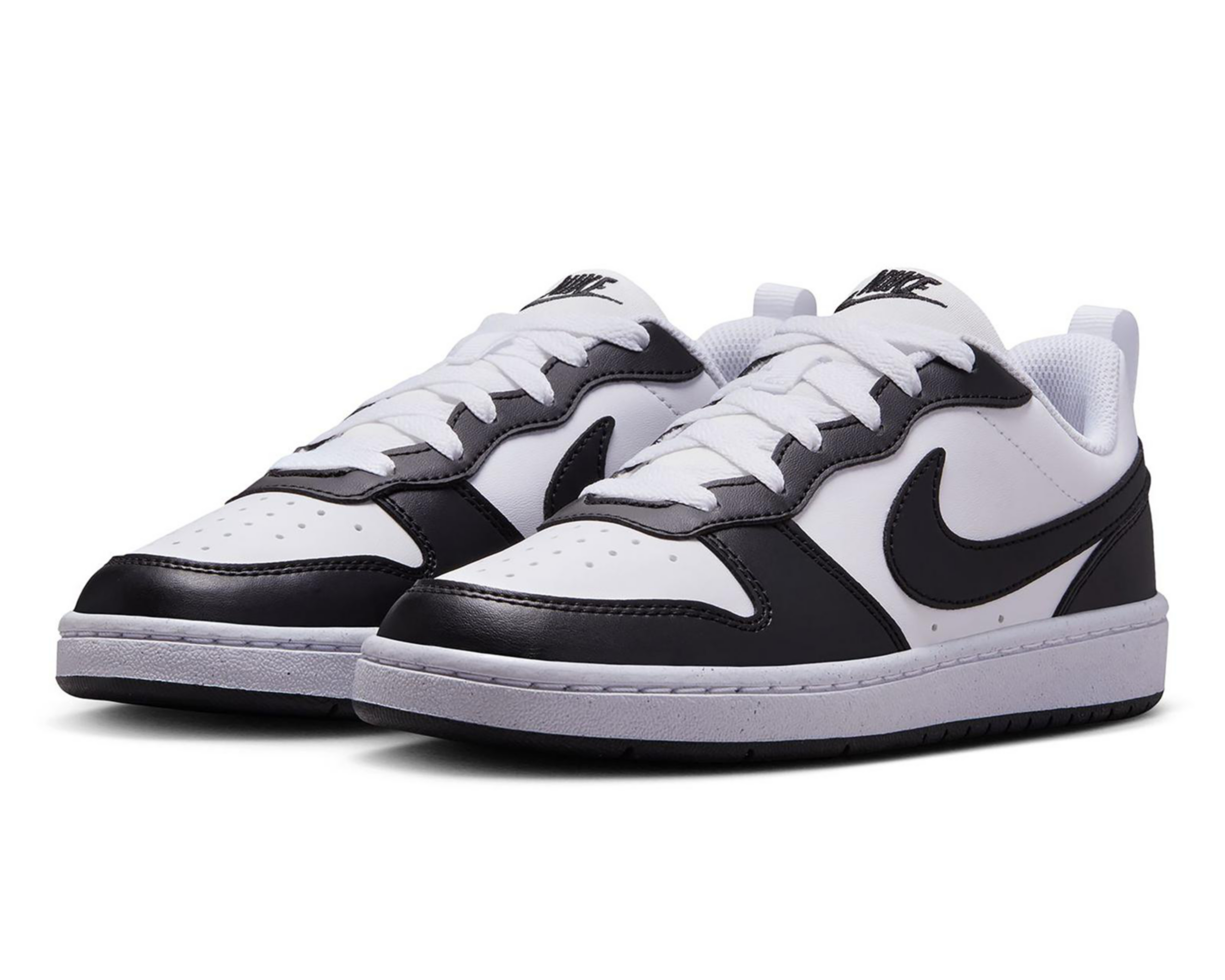 Foto 2 pulgar | Tenis para Basquetbol Nike Court Borough Low Recraft Juveniles