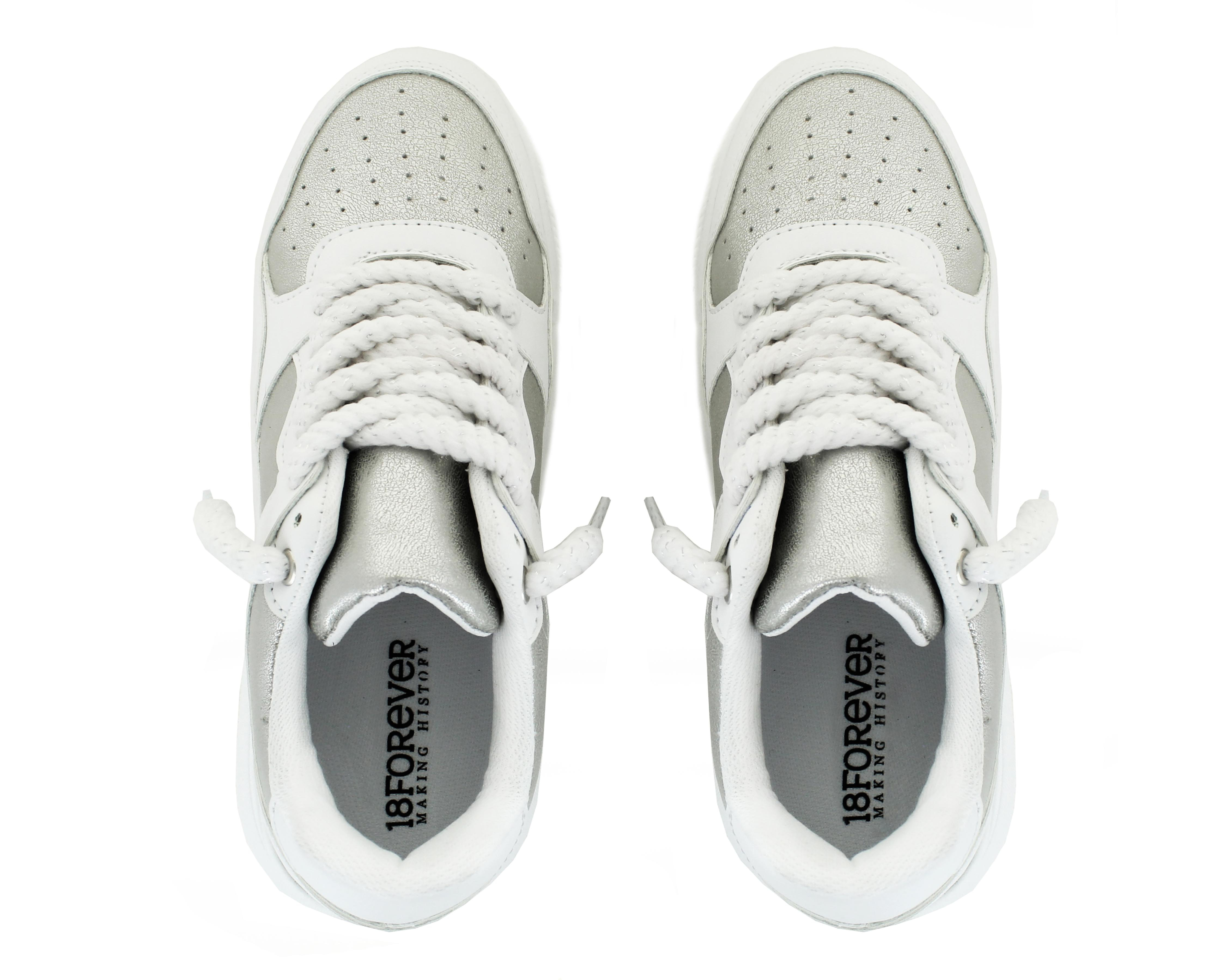 Foto 3 | Tenis Casuales 18 Forever para Mujer