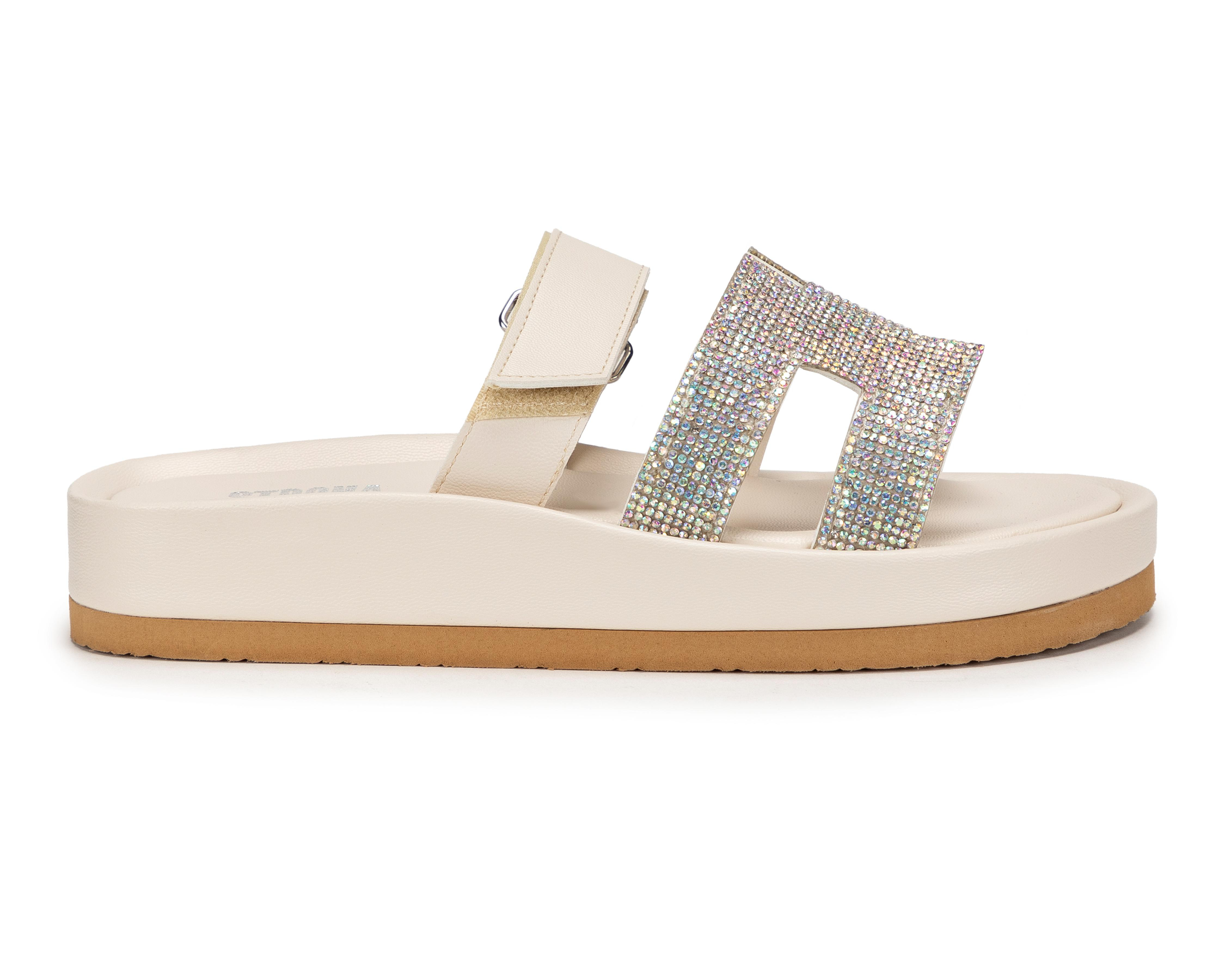 Foto 3 pulgar | Sandalias Casuales Strona para Mujer