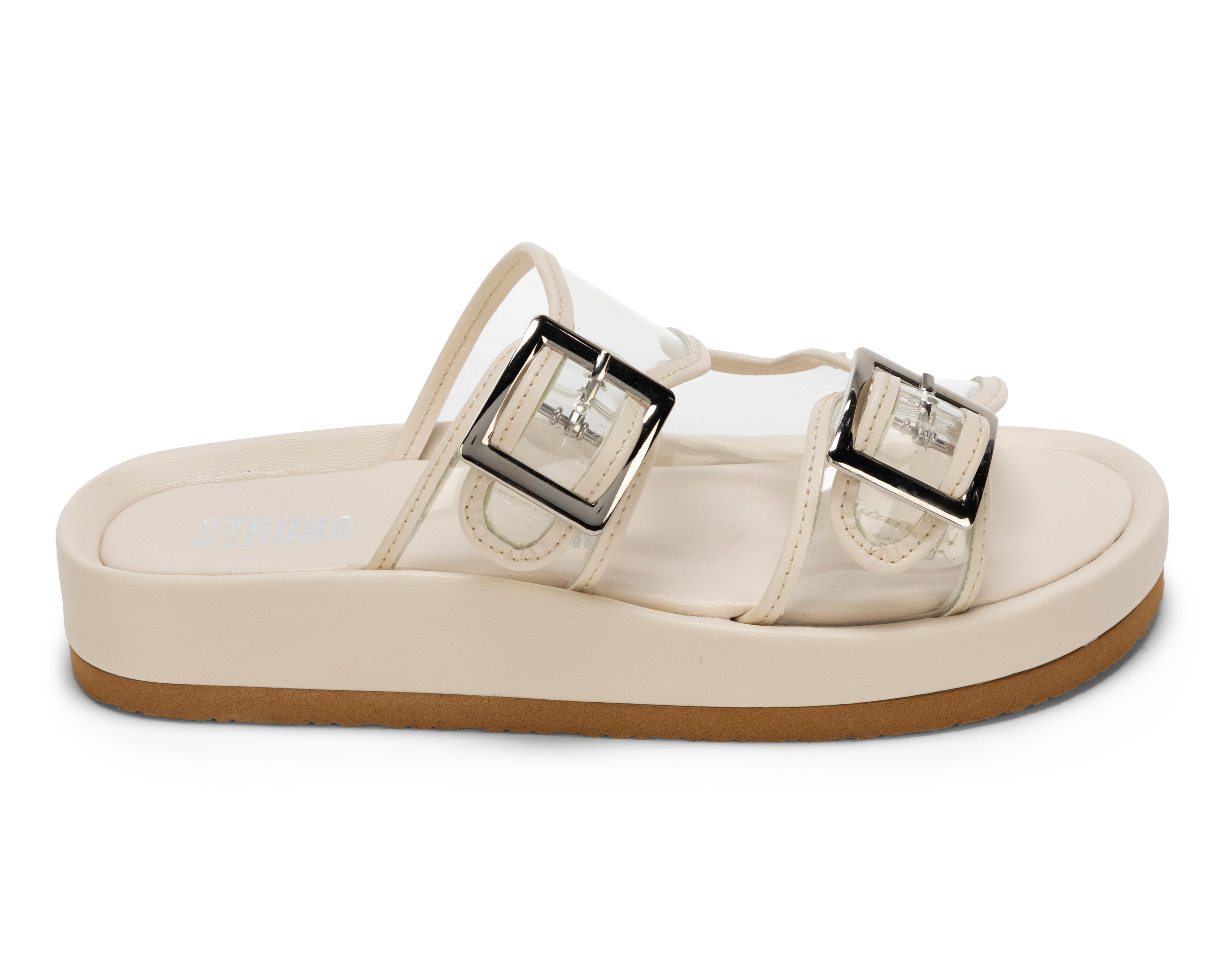 Foto 3 pulgar | Sandalias Casuales Strona para Mujer