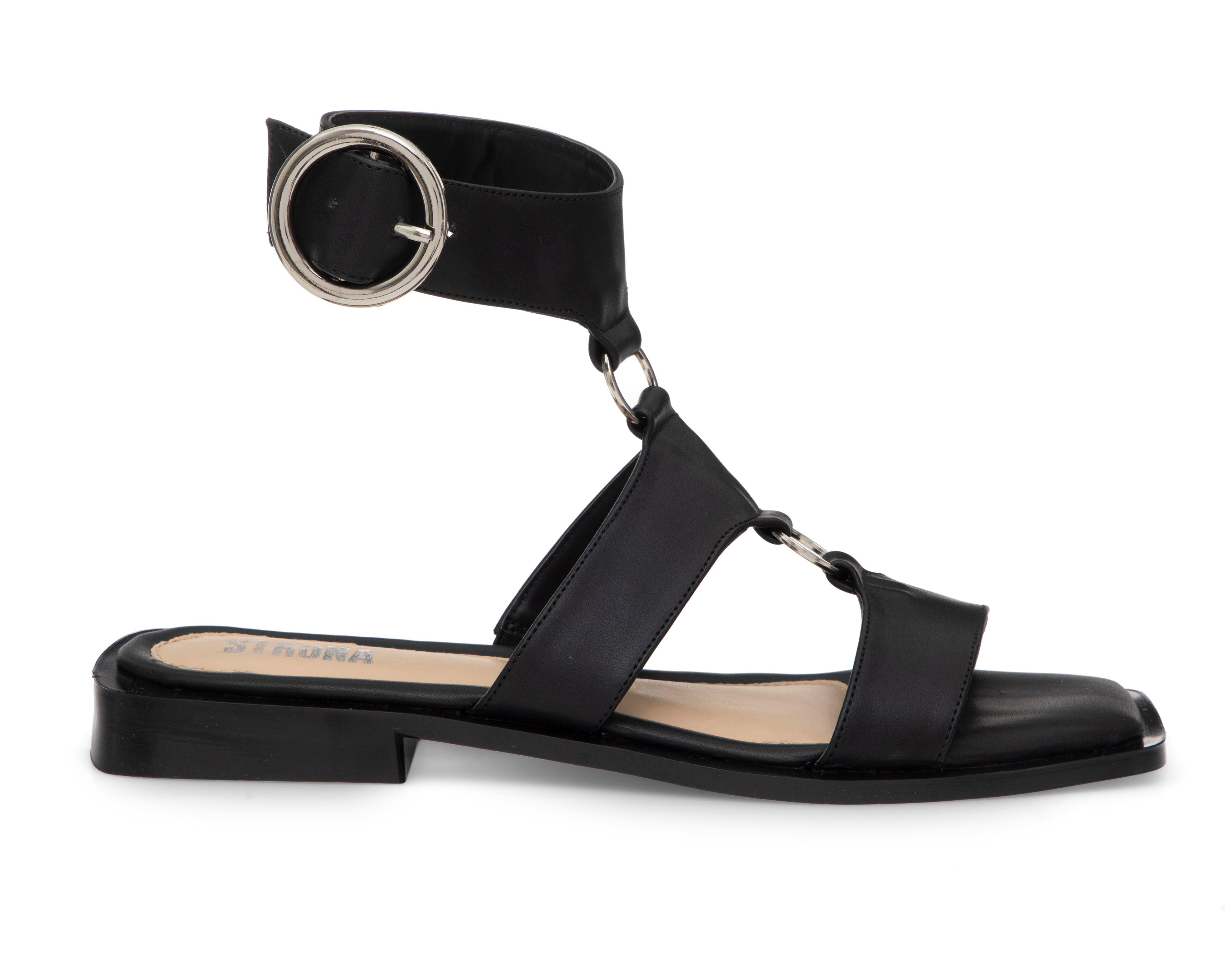 Foto 3 pulgar | Sandalias Casuales Strona para Mujer