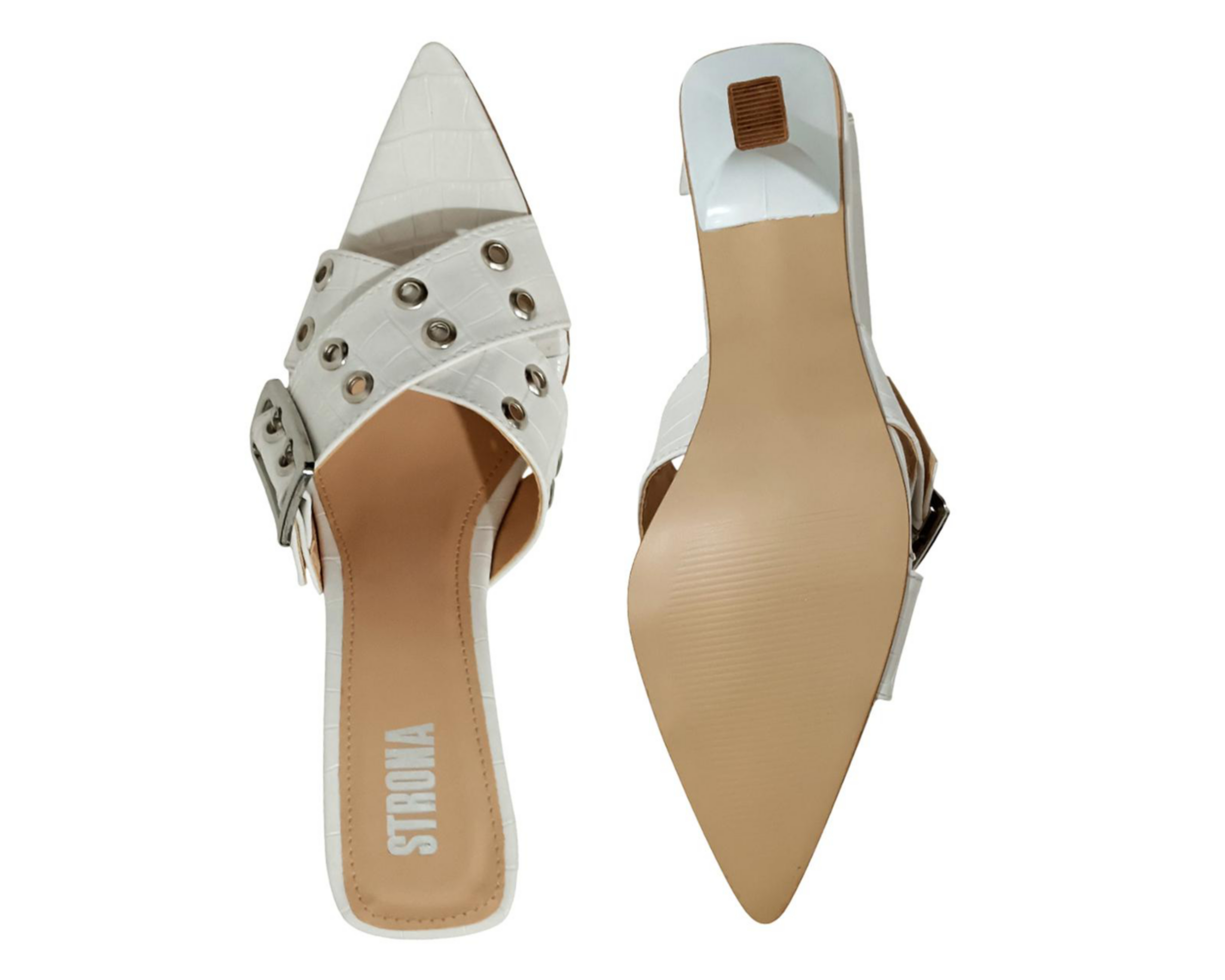 Foto 3 pulgar | Sandalias de Tacón Strona para Mujer