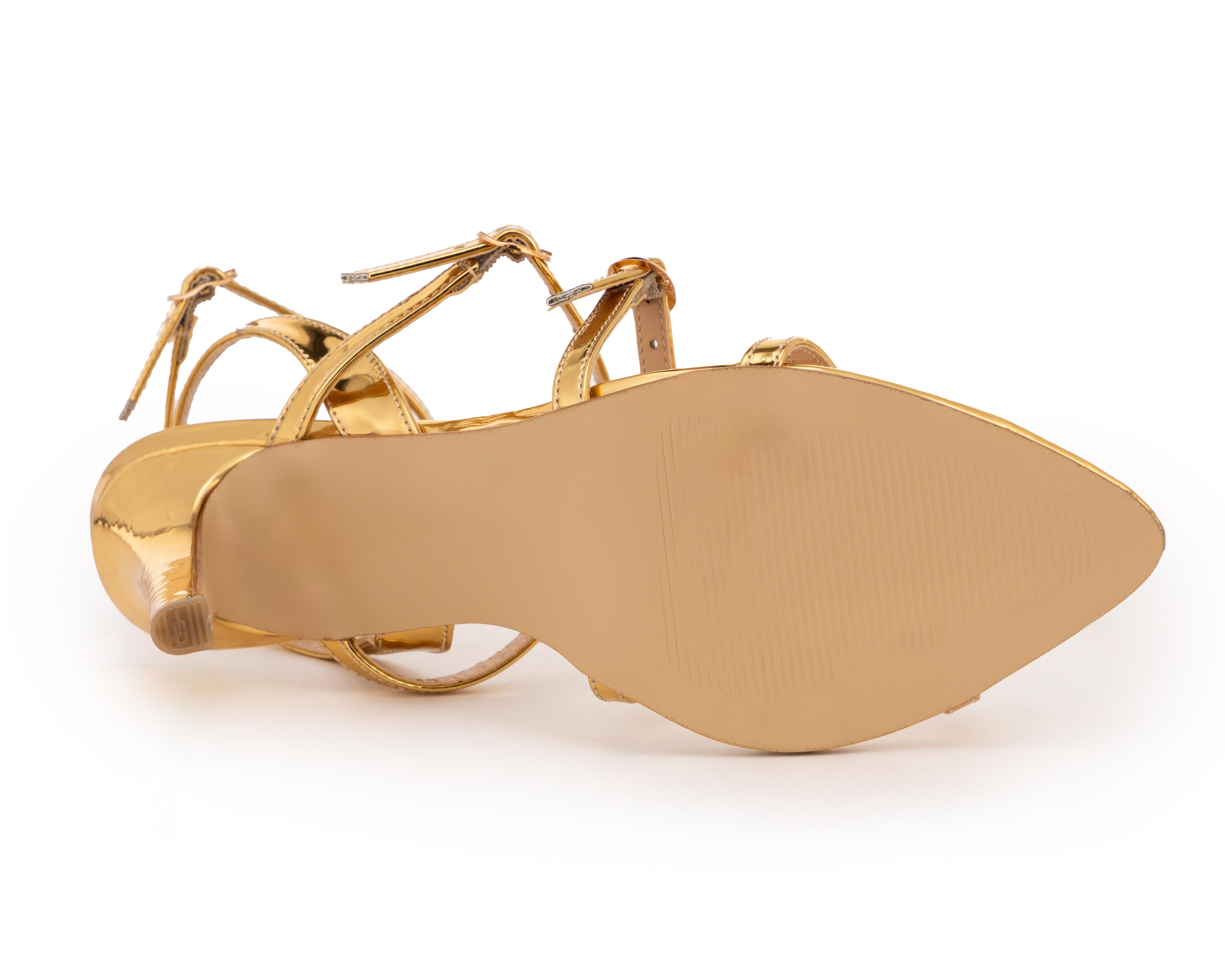 Foto 5 pulgar | Sandalias de Tacón Strona para Mujer