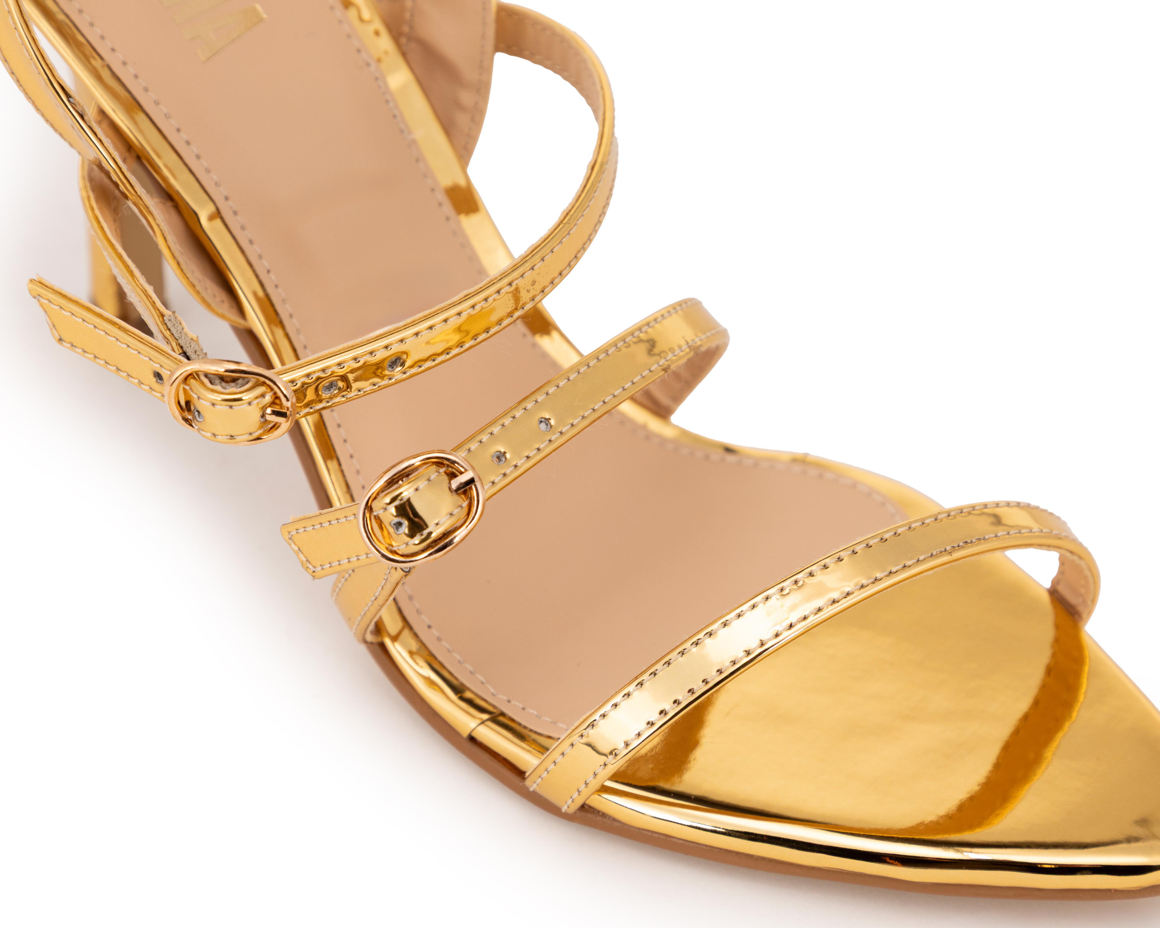 Foto 7 pulgar | Sandalias de Tacón Strona para Mujer