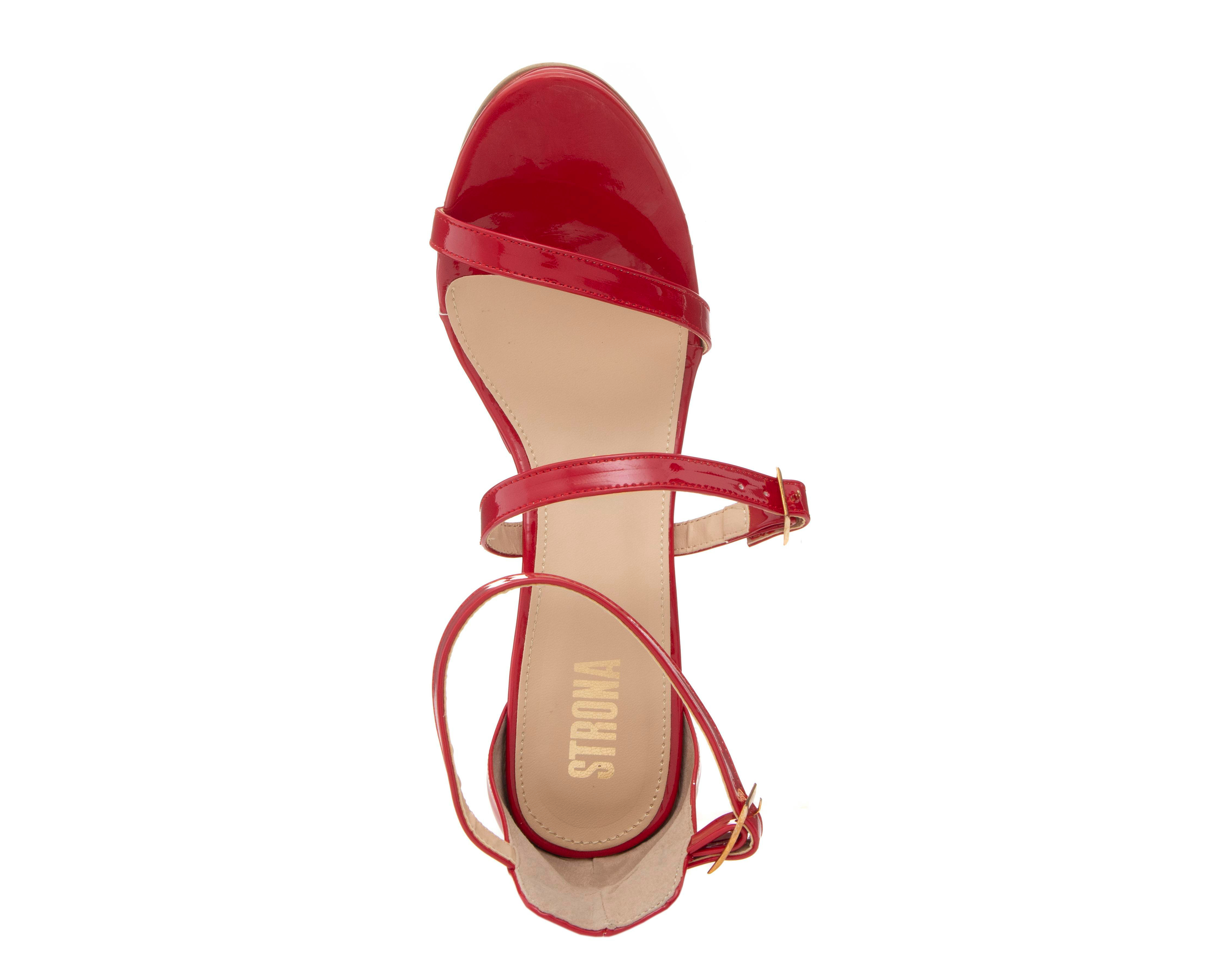 Foto 6 pulgar | Sandalias de Tacón Strona para Mujer