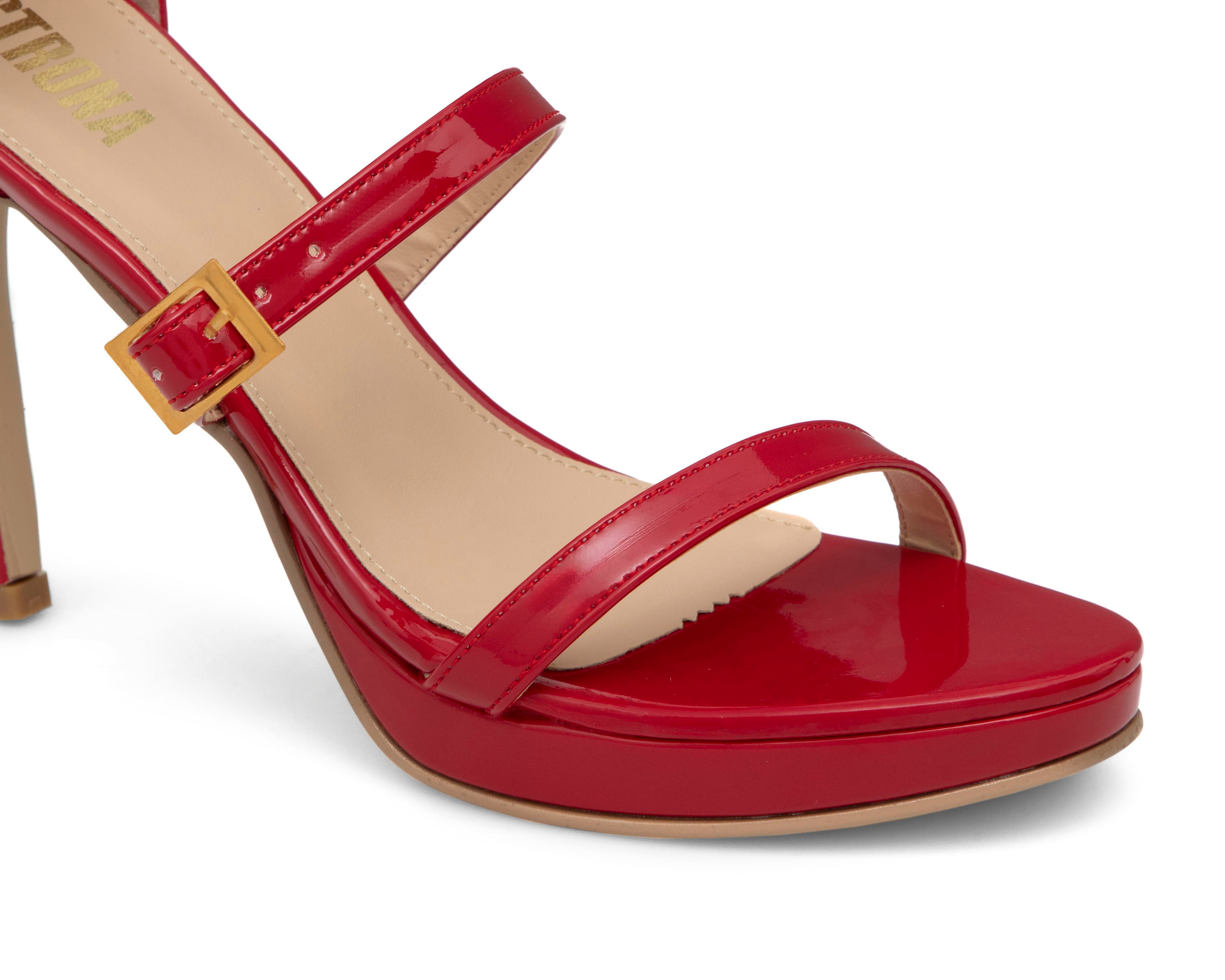 Foto 7 pulgar | Sandalias de Tacón Strona para Mujer