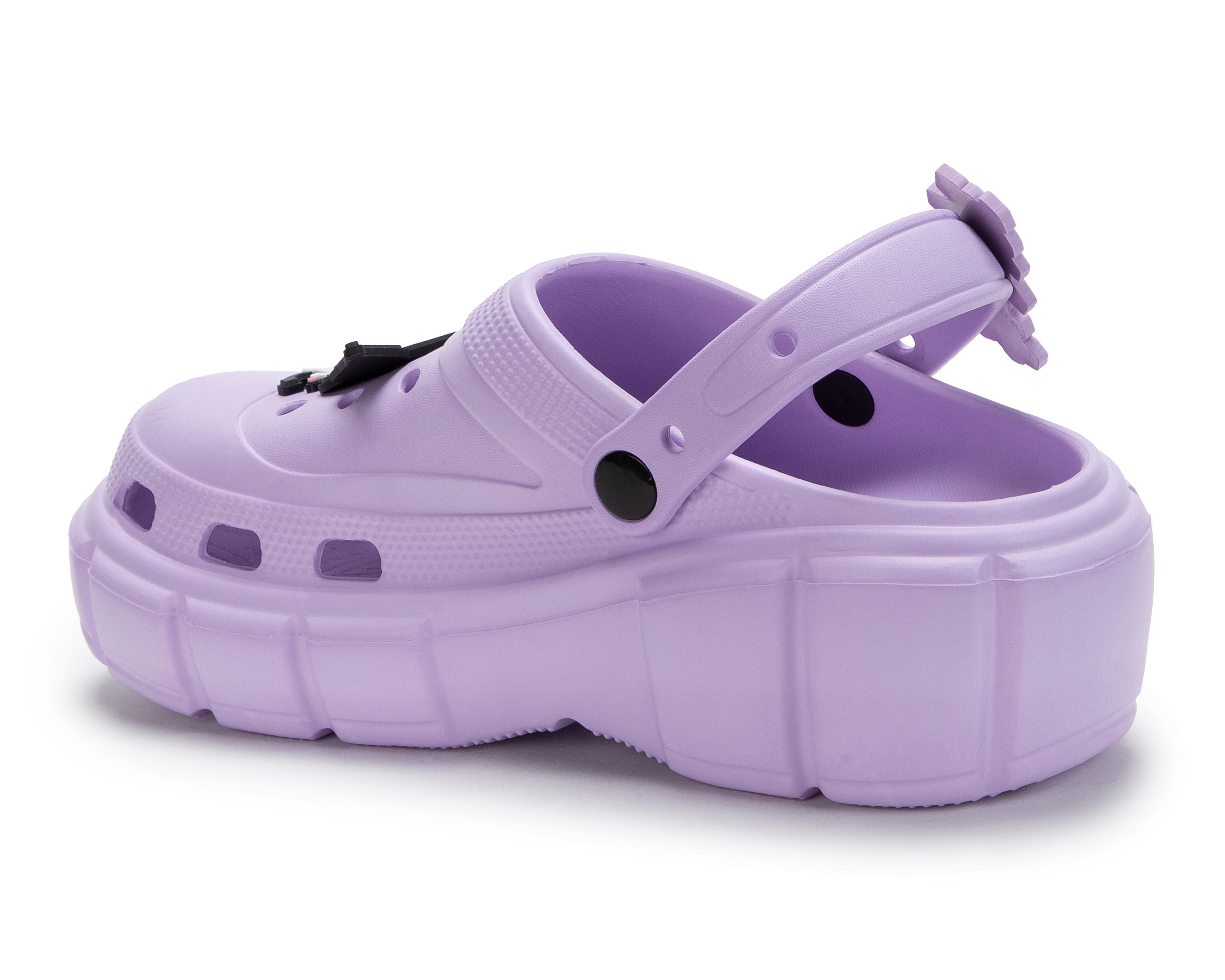 Foto 4 pulgar | Sandalias de Playa Kuromi para Mujer